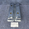 1958-86 CHEVY SMALL BLOCK 283-305-327-350-400 SHORT VALVE COVERS  Chrome Sbc