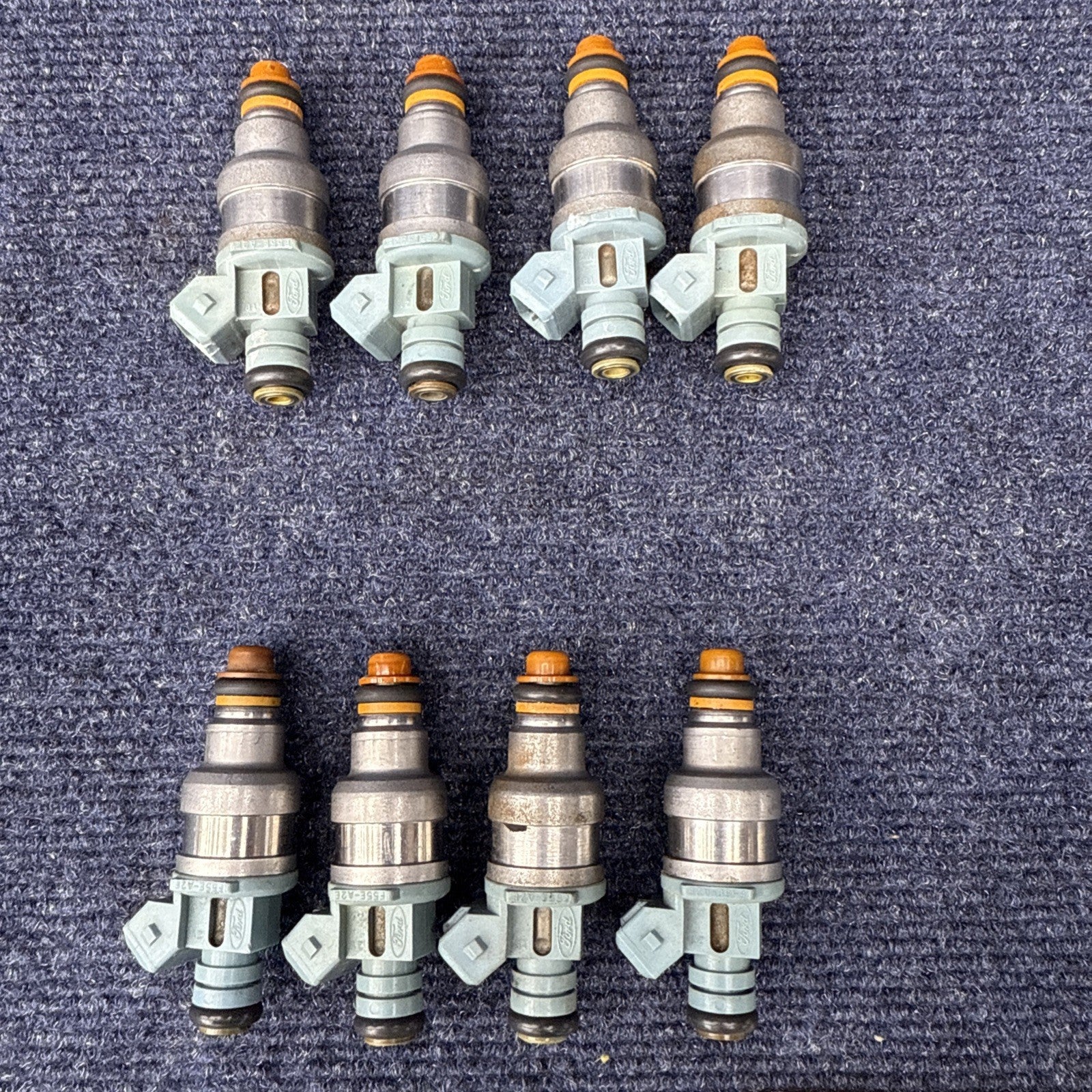 1993-1995 Ford Mustang Svt Cobra 5.0 24lb Fuel Injectors OEM Factory 302 V8 Efi
