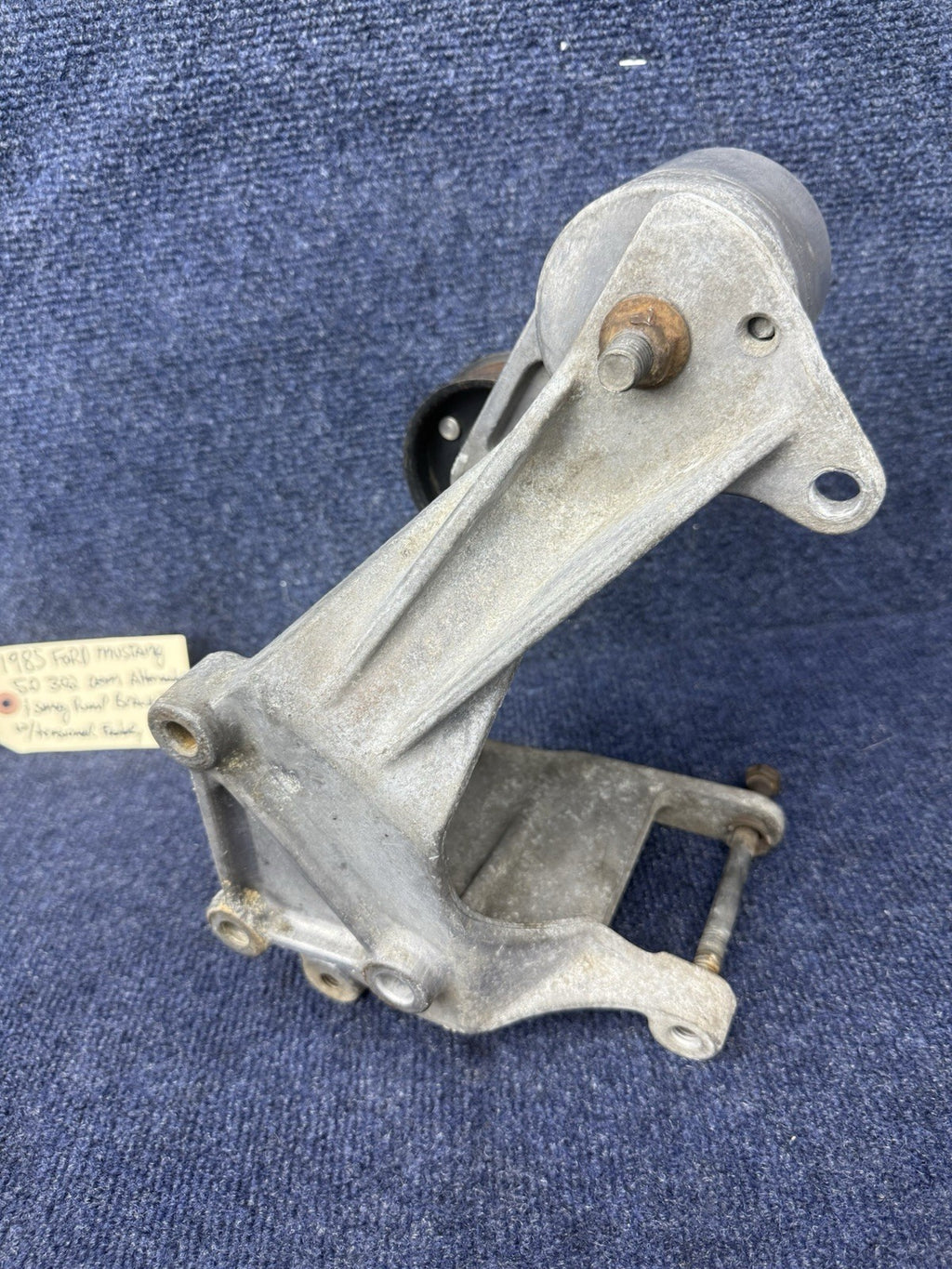 85-93 Ford Mustang Alternator Bracket Front Belt Accessory Smog Tensioner OEM V8