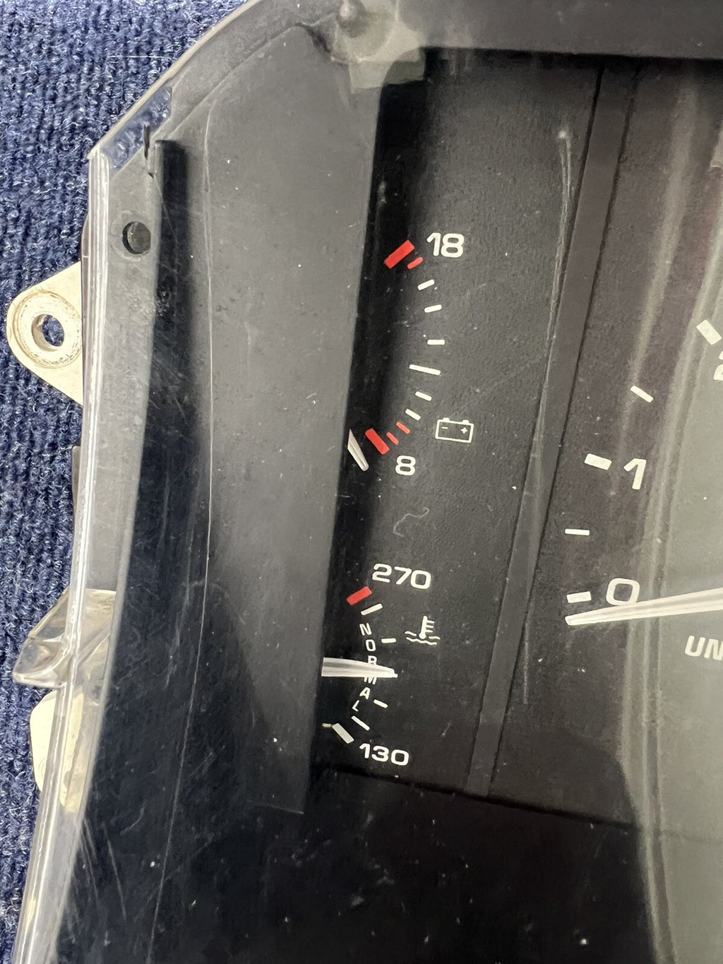 1987-89 MUSTANG 160 MPH GAUGE INSTRUMENT CLUSTER FORD MOTORSPORT Oem Gt Lx Cobra