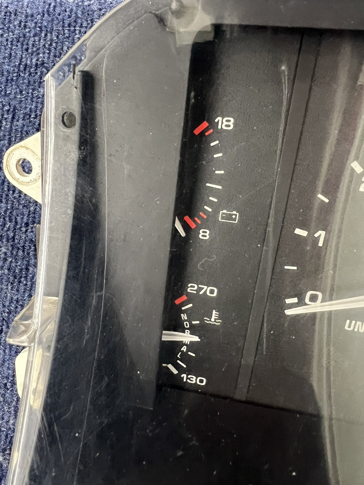 1987-89 MUSTANG 160 MPH GAUGE INSTRUMENT CLUSTER FORD MOTORSPORT Oem Gt Lx Cobra