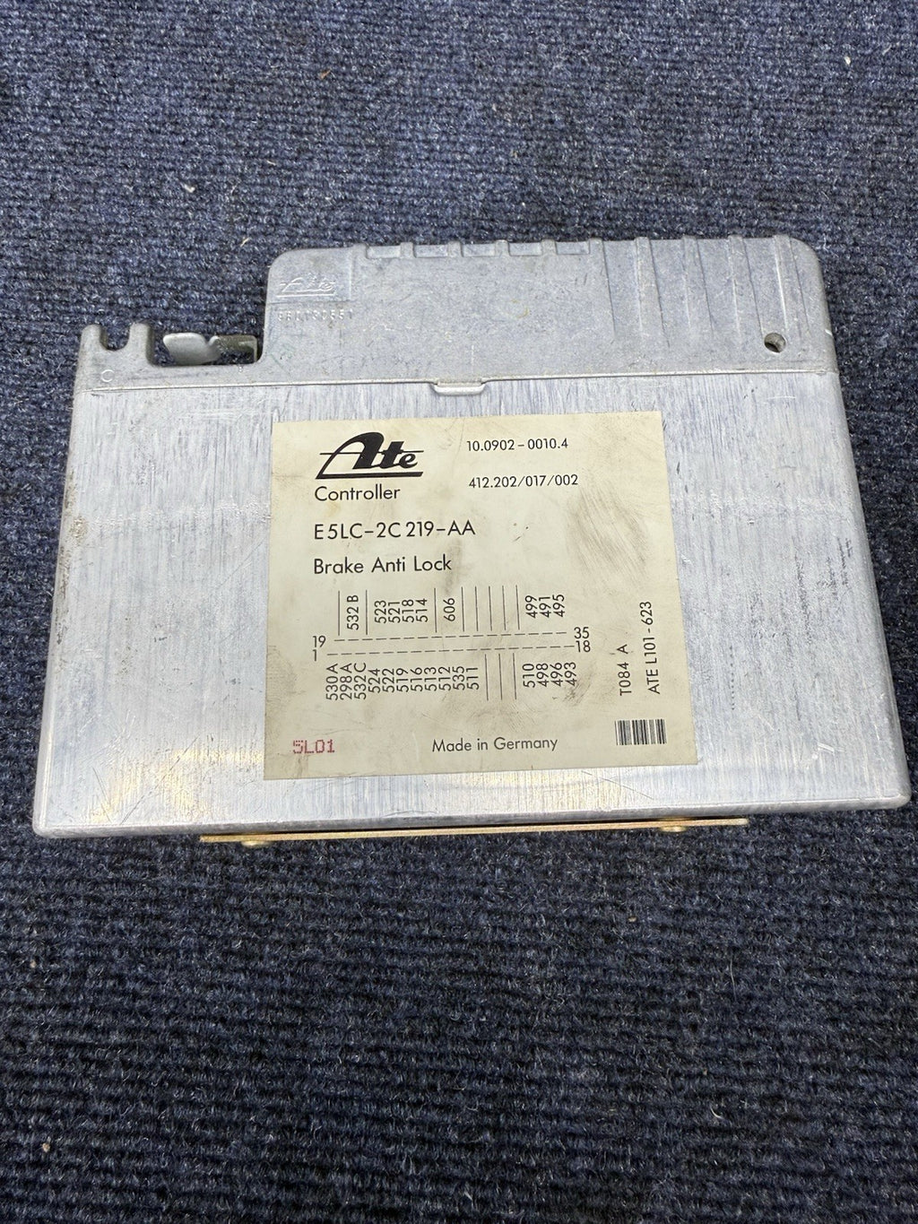 E5LC-2C219-AA anti lock control module computer 1985-1987 Lincoln Mark VII Oem