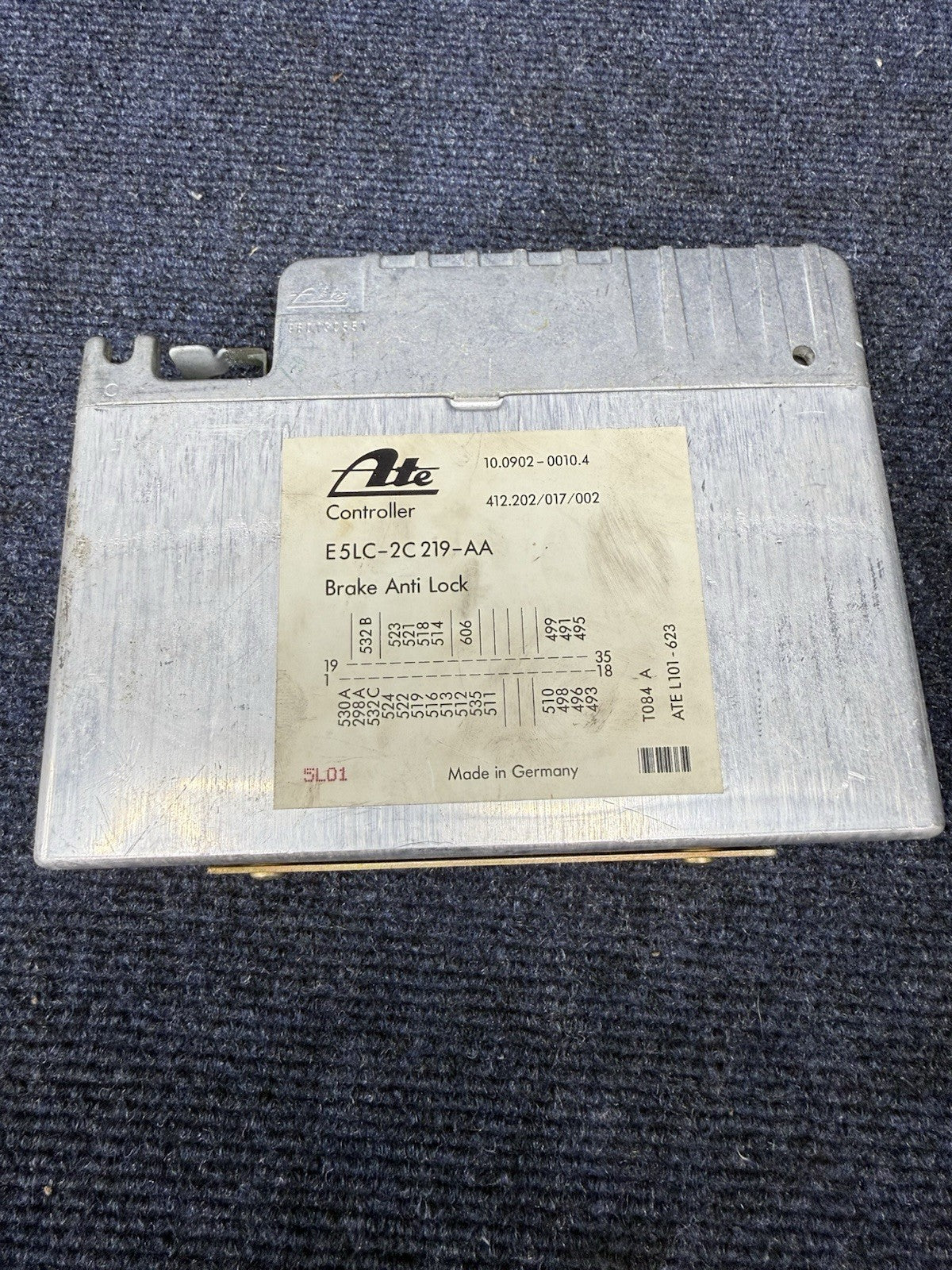 E5LC-2C219-AA anti lock control module computer 1985-1987 Lincoln Mark VII Oem
