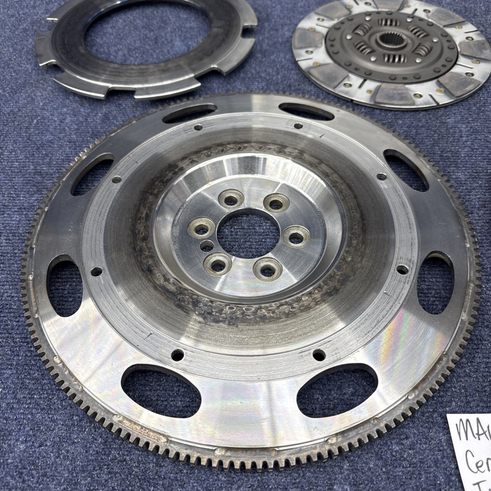 Mantic Twin Plate Ceramic Clutch Kit incl. Billet Flywheel For Corvette LS3