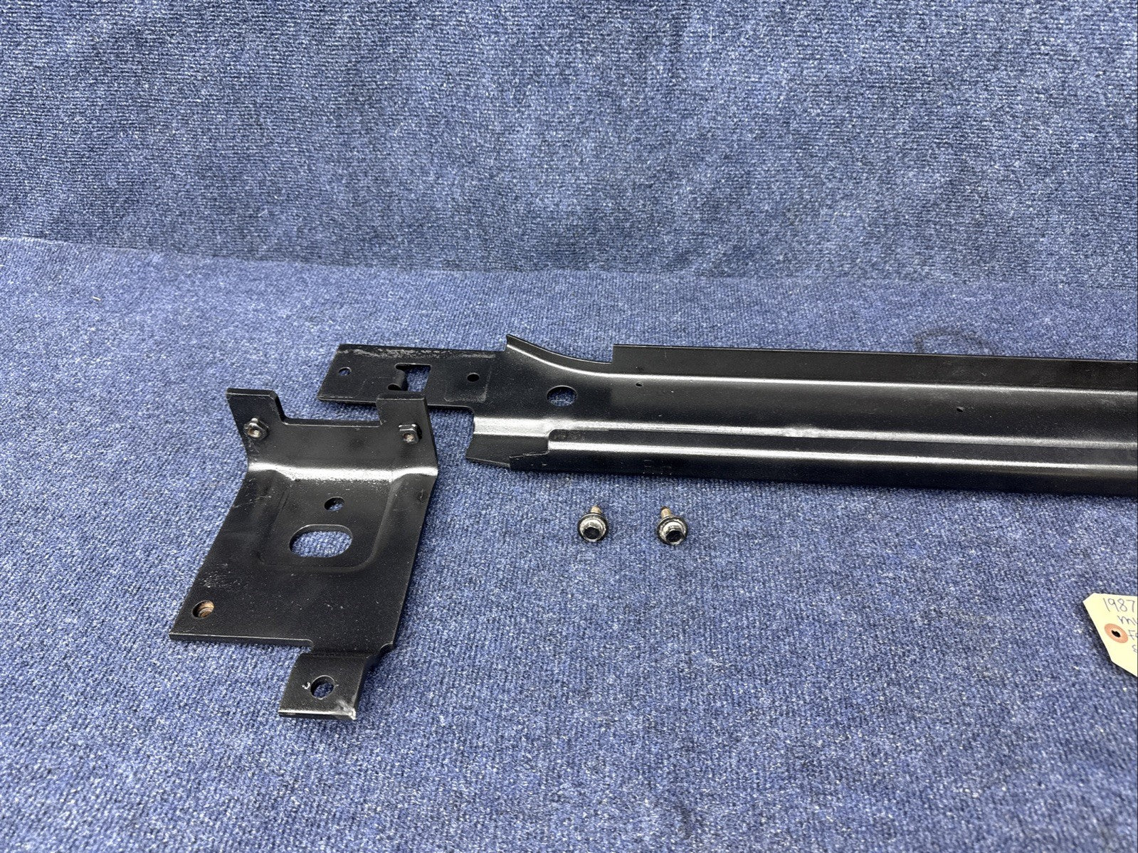 87-93 Ford Mustang GT Bumper Fog Light Brace Lower Mounting Bracket Support OEM
