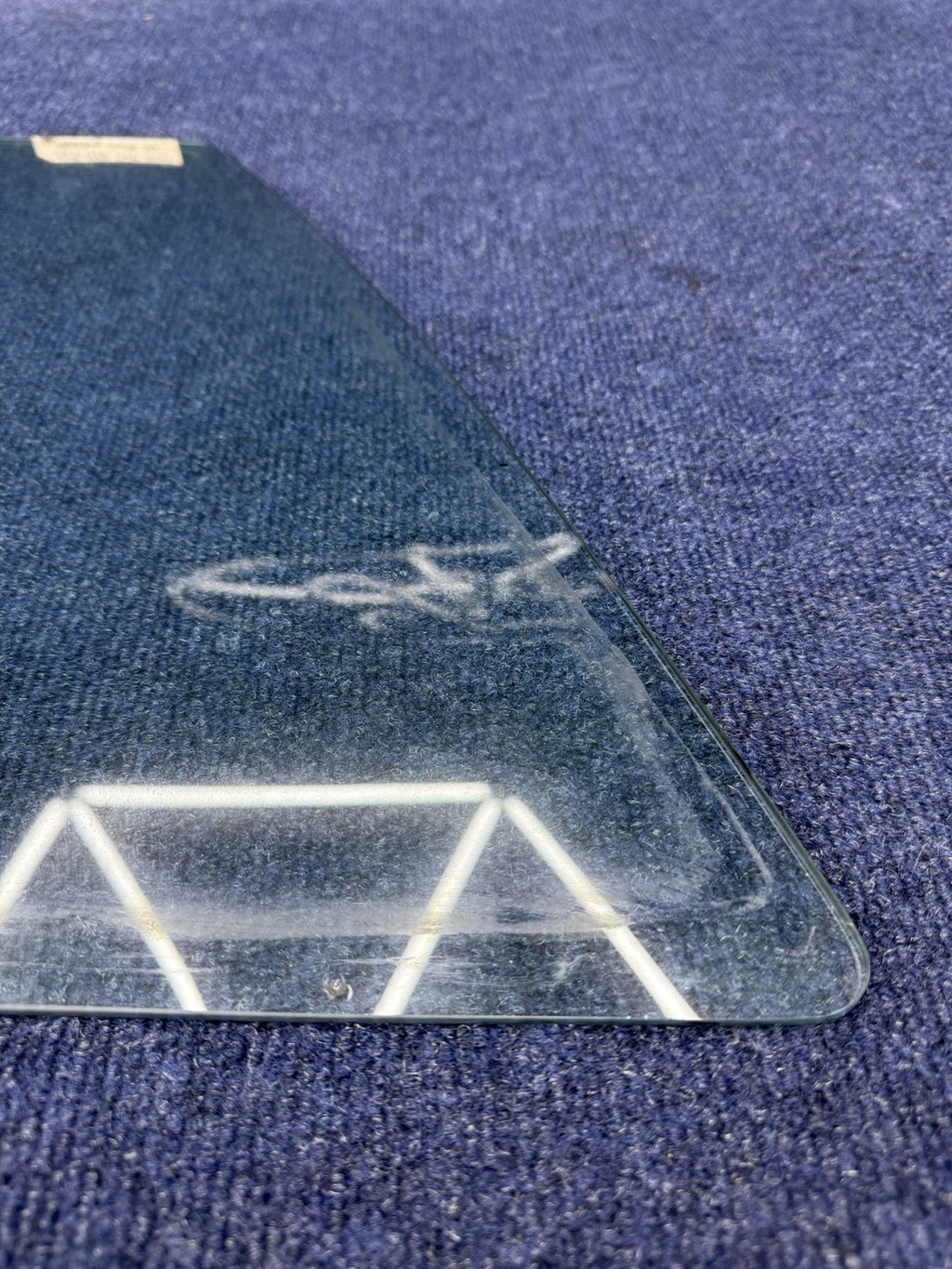 1979-86 FORD MUSTANG COUPE NOTCHBACK LH DRIVER SIDE QUARTER 1/4 WINDOW GLASS