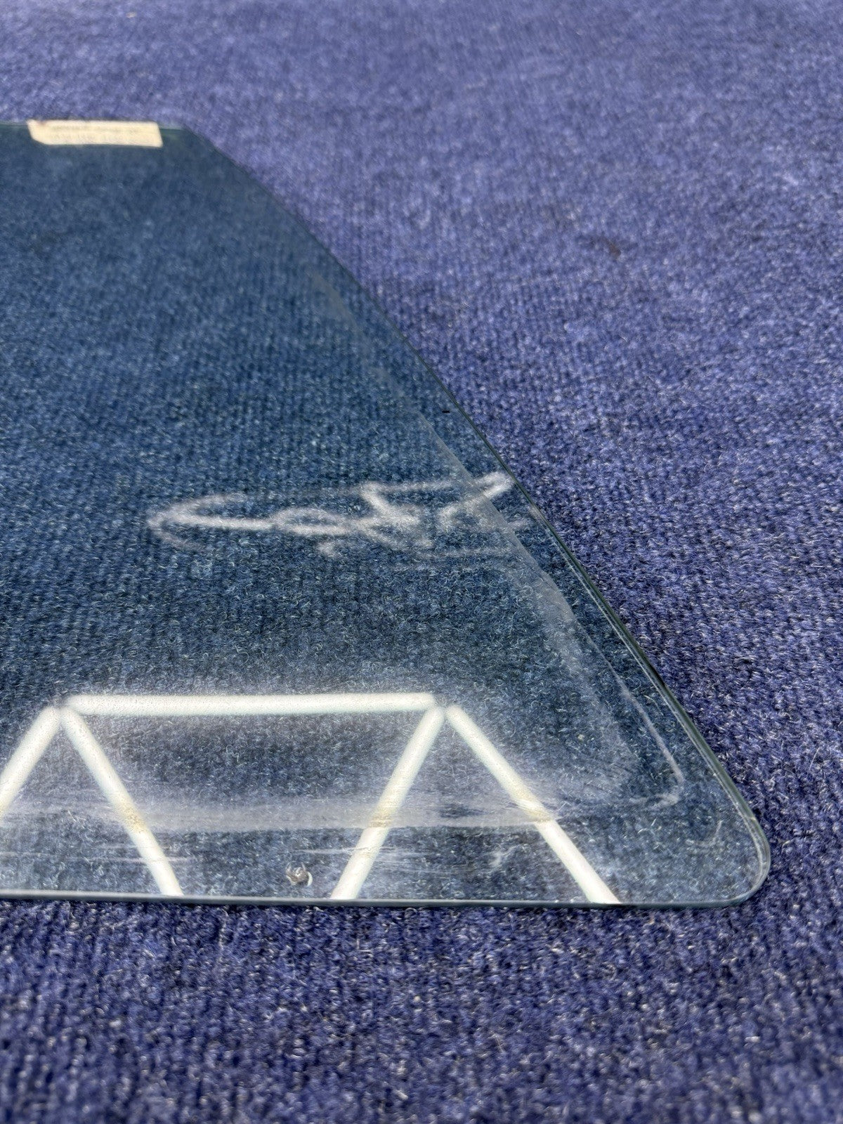 1979-86 FORD MUSTANG COUPE NOTCHBACK LH DRIVER SIDE QUARTER 1/4 WINDOW GLASS