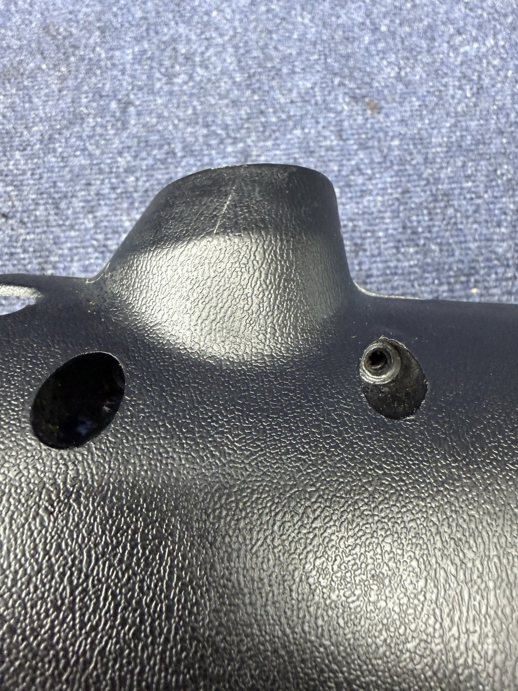79-86 Mustang Tilt Steering Column Trim 2 Piece Upper Lower Cover 5.0 OEM Black