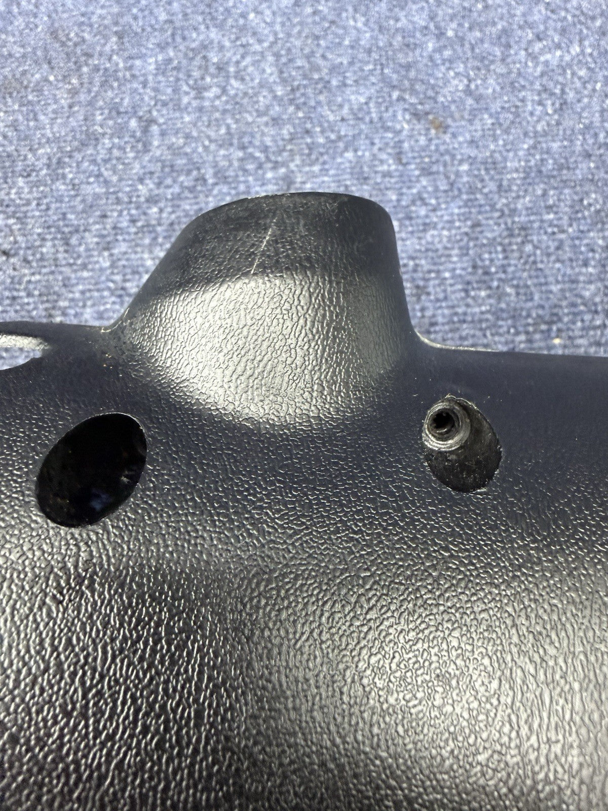 79-86 Mustang Tilt Steering Column Trim 2 Piece Upper Lower Cover 5.0 OEM Black