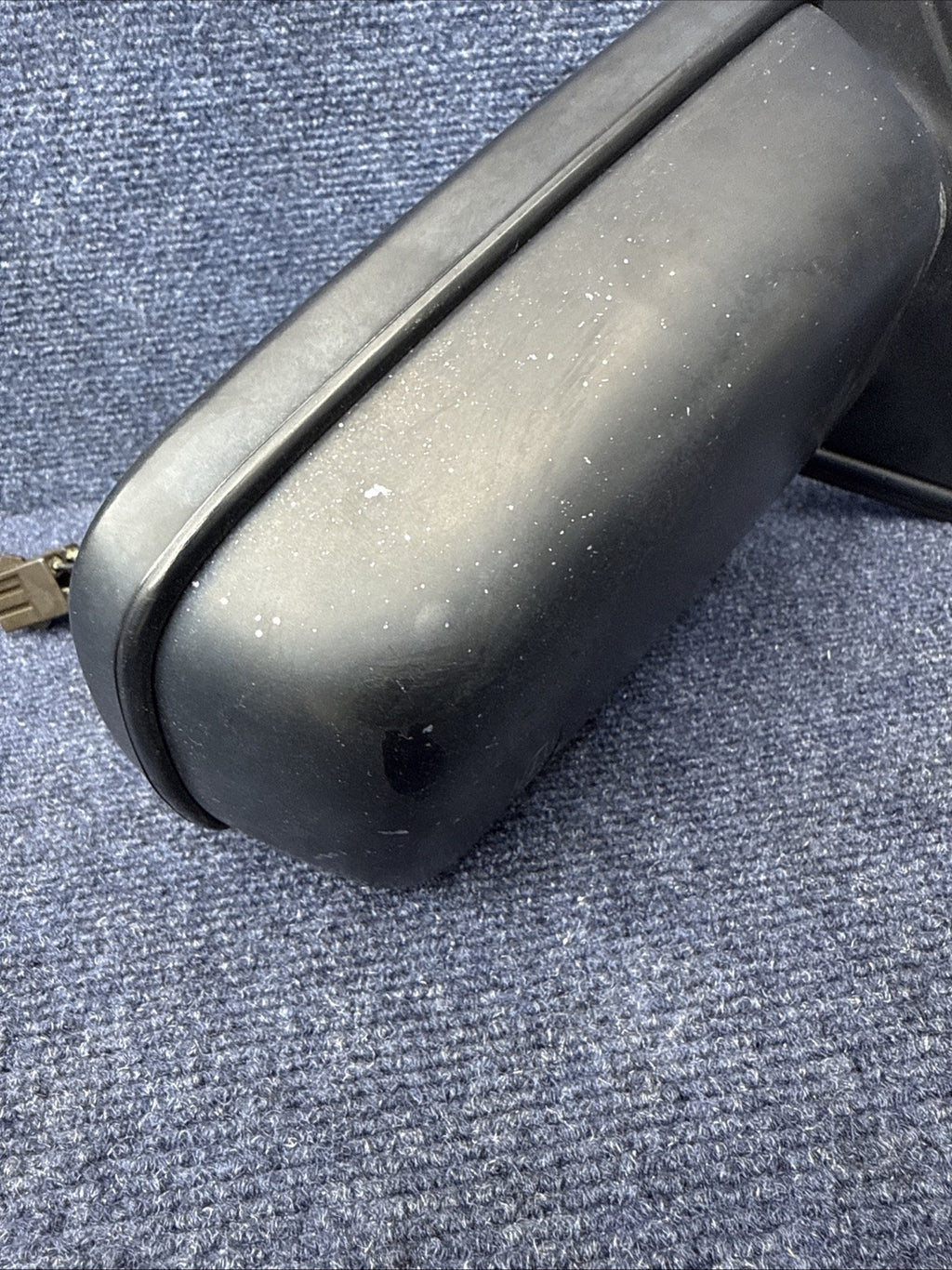1984-1992 Lincoln Mark VII LSC Passenger Side Power Door Mirror Black Heated Rh