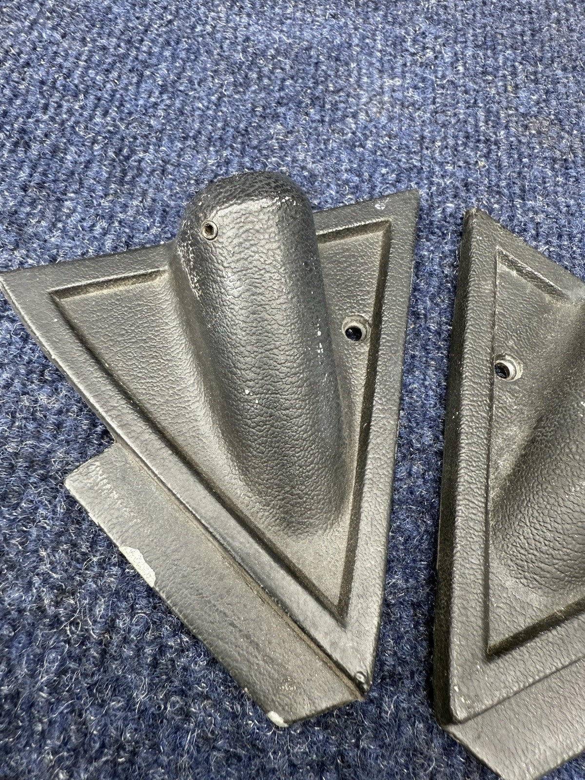 1979 1981 1982 1986 FORD MUSTANG CAPRI DOOR MIRROR REMOTE TRIM COVER PANELS PAIR