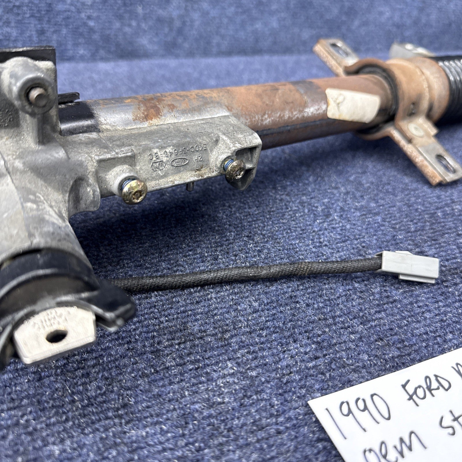 90-93 Ford Fox Body Mustang Steering Column Non Tilt 1990 1991 1992 1993 Oem Gt