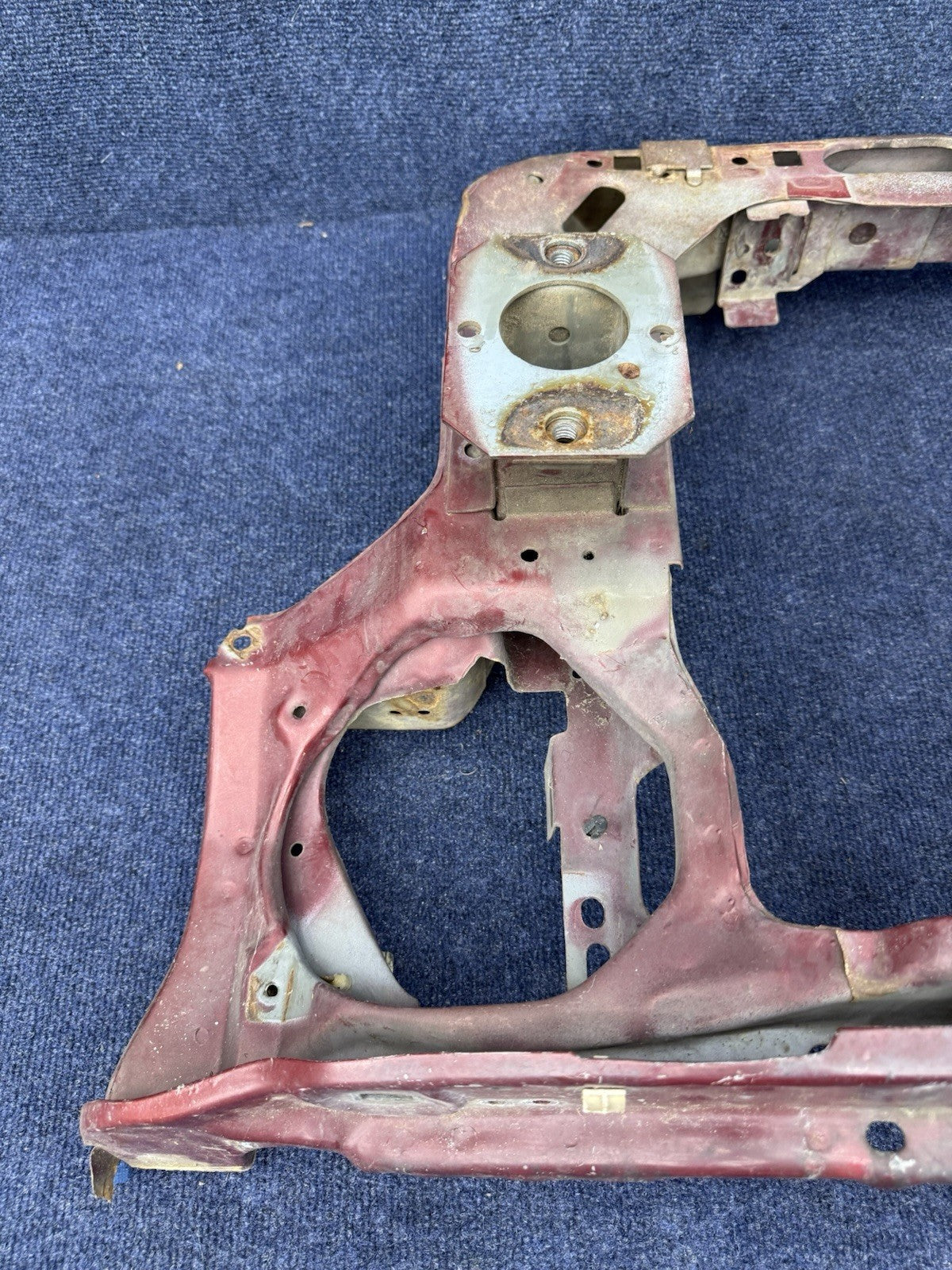 1990 - 1993 MUSTANG CORE SUPPORT & BUMPER SUPPORT METAL REPAIR OEM Section 90-93