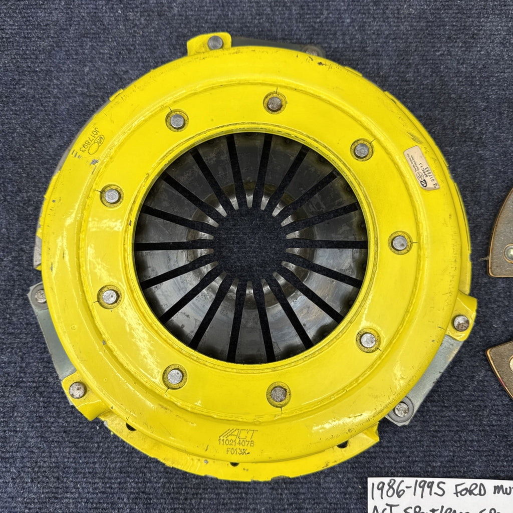 ACT Clutch Kit 86-95 Ford Mustang 5.0L Sport 6 Puck Disc Ceramic Race 10 Spline