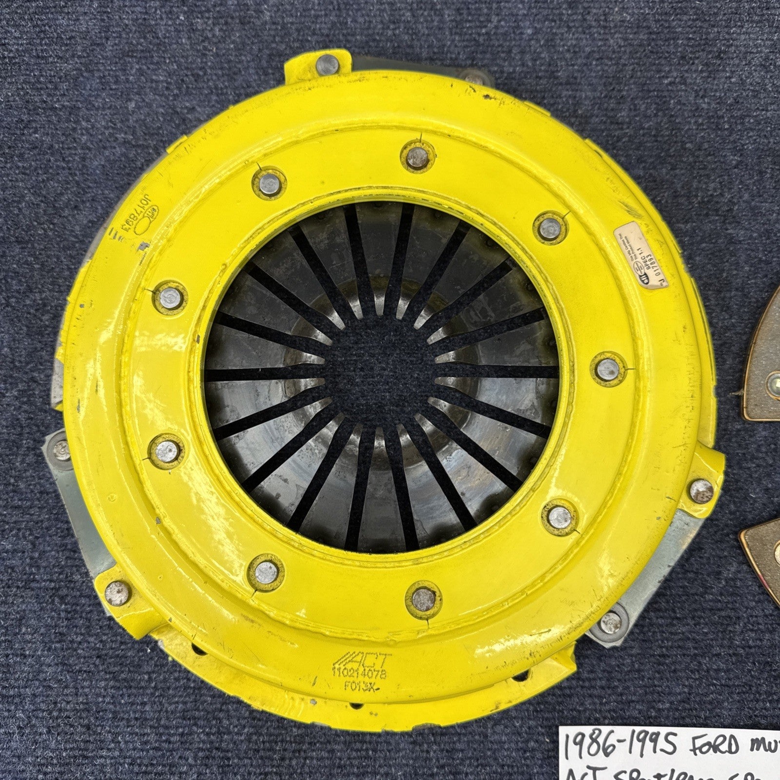 ACT Clutch Kit 86-95 Ford Mustang 5.0L Sport 6 Puck Disc Ceramic Race 10 Spline