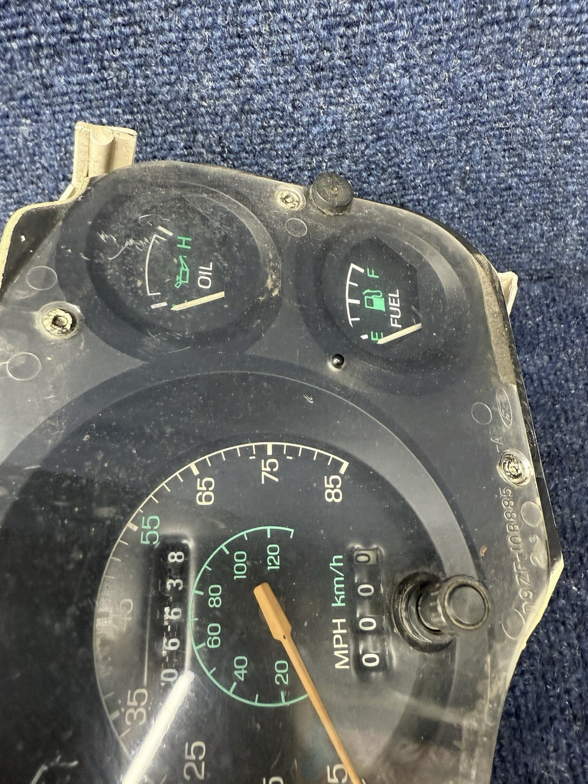 79-82 FORD MUSTANG CAPRI RS GT INSTRUMENT SPEEDOMETER TACH GAUGE CLUSTER OEM 6k