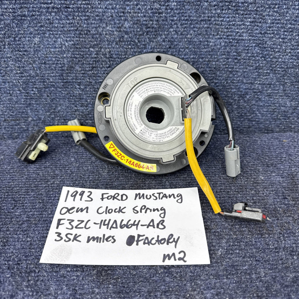 1993 Ford Mustang Steering Column Clock Spring for GT LX Cobra   F3ZC-14A664-AB