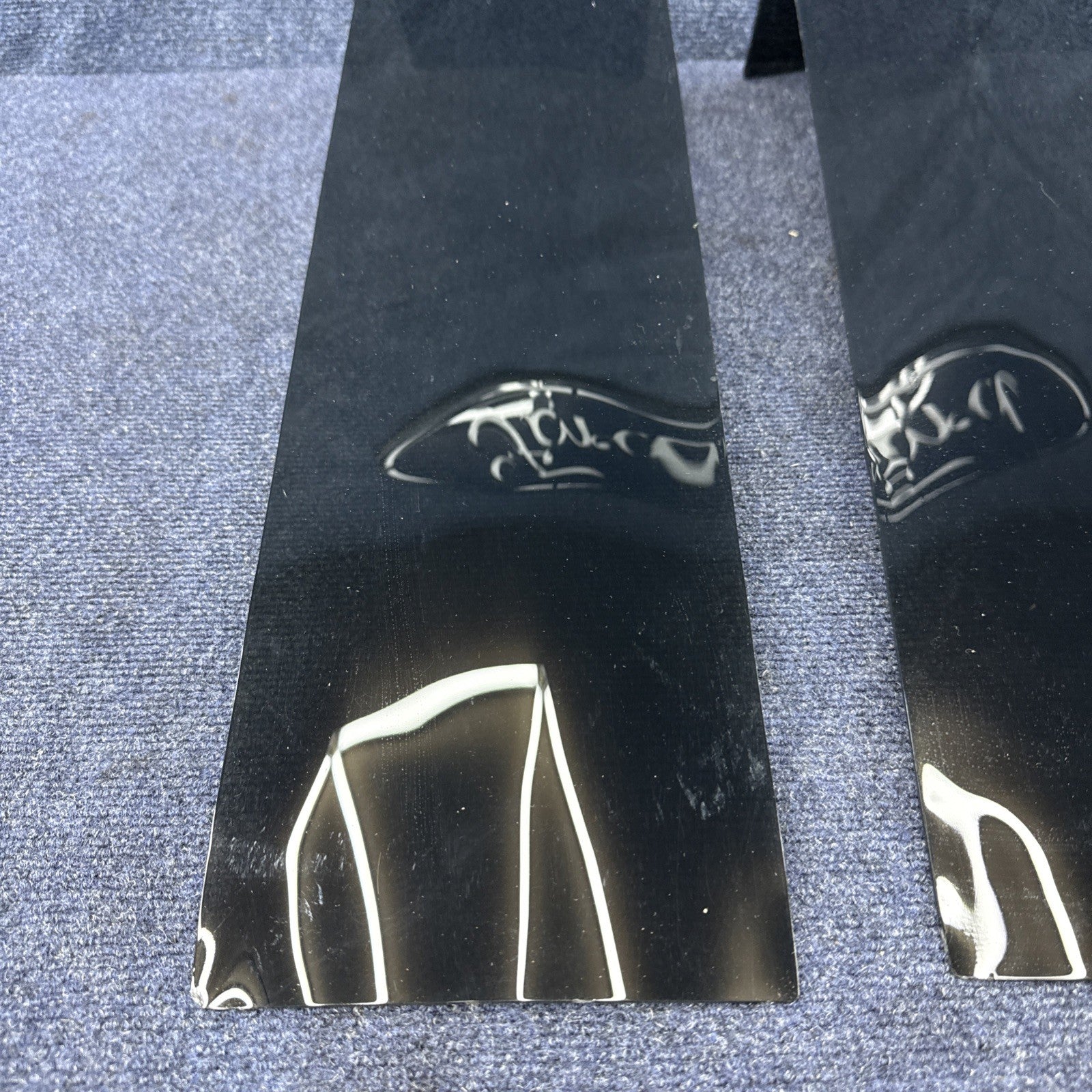 Nos Vintage Shades Of Competition Taillight Covers 87-93 Mustang Black Out Pair
