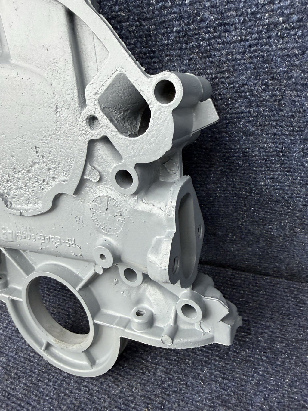 Ford 302 351w Timing Chain Cover Factory w/ Mechanical Fuel Pump RF-E3AE-6059-AB