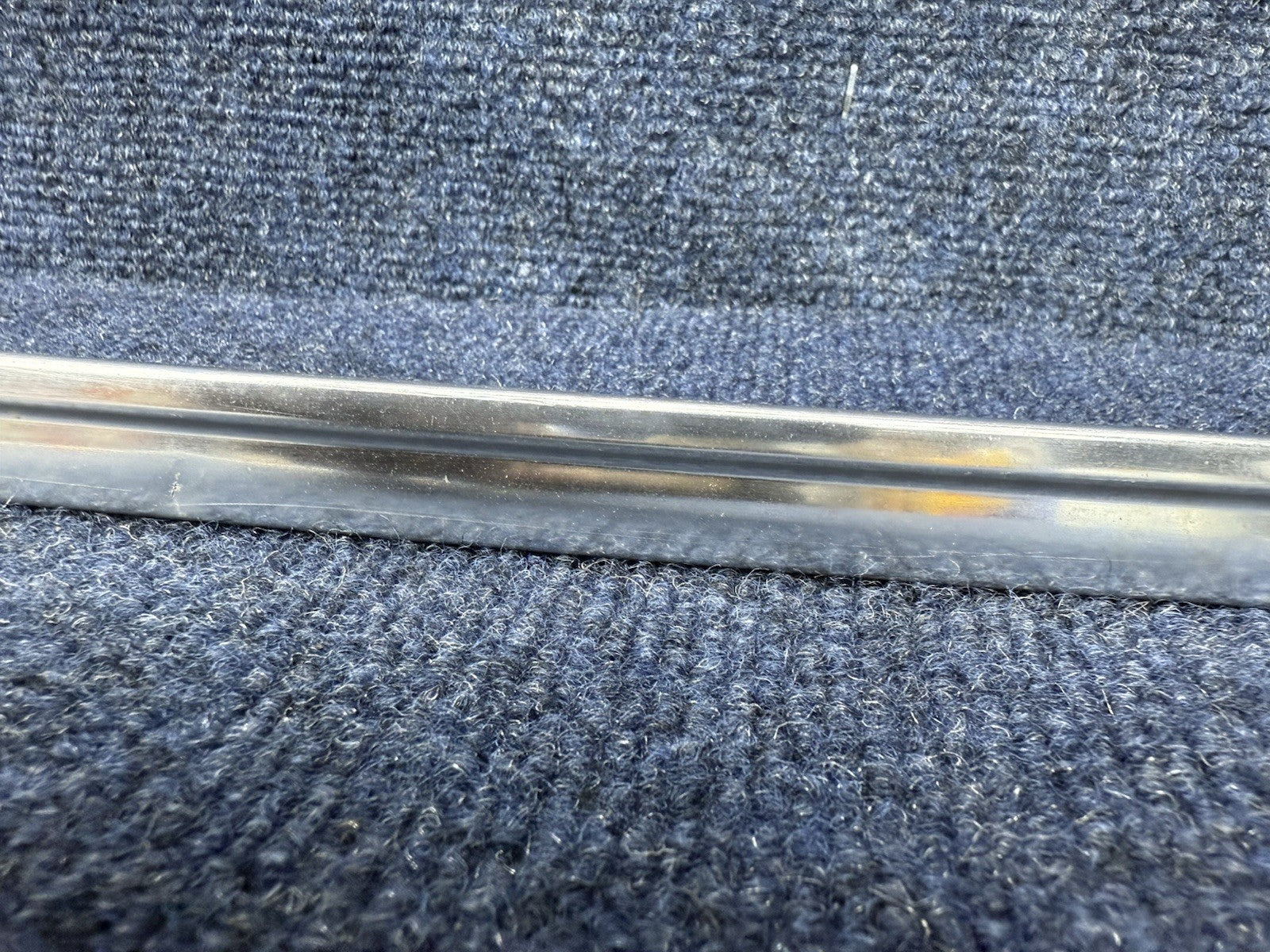 79-86 Mustang Chrome Exterior Windshield Glass Trim Molding Front 87-93 557