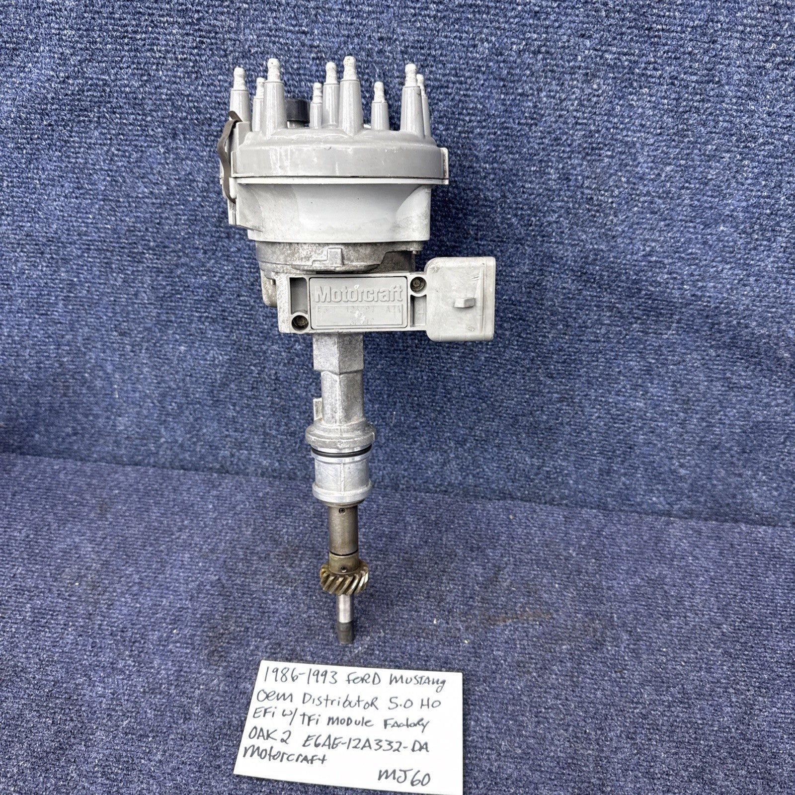 87-93 Ford Mustang Ignition Distributor EFI 302 V8 TFI Cap Rotor Motorcraft OEM