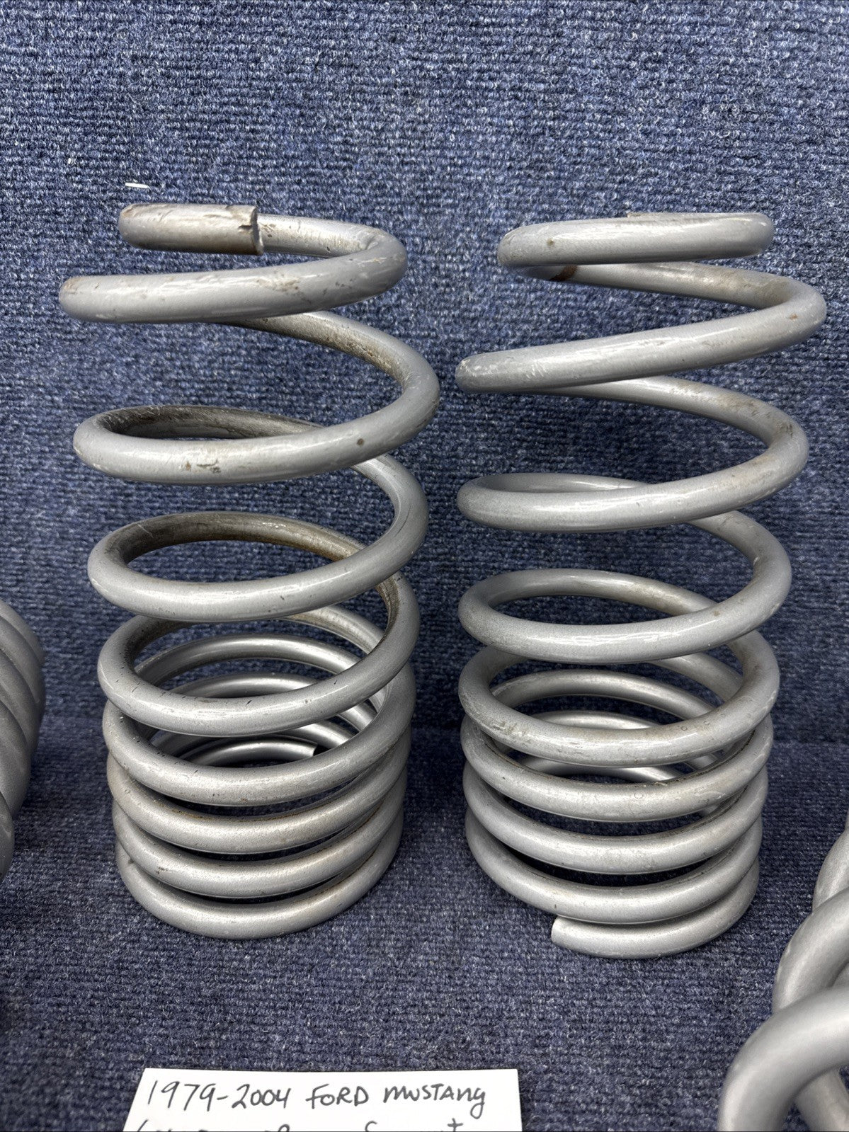 1999-2004 Ford Mustang GT Conv Summit Racing Coil Spring Lowering Springs 1 1/2”