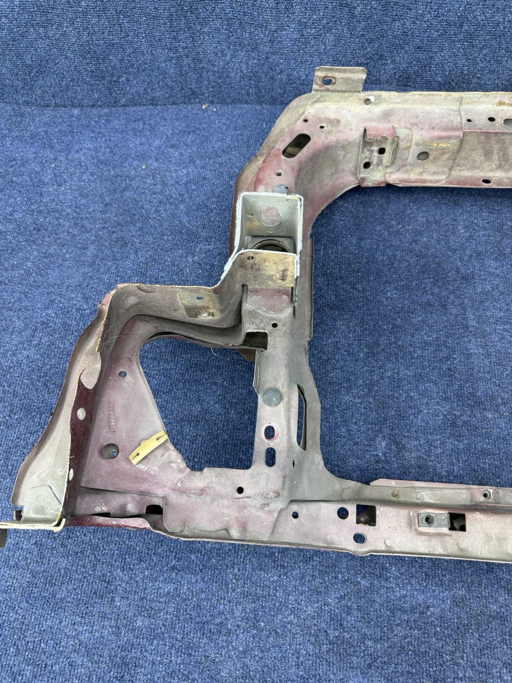1990 - 1993 MUSTANG CORE SUPPORT & BUMPER SUPPORT METAL REPAIR OEM Section 90-93