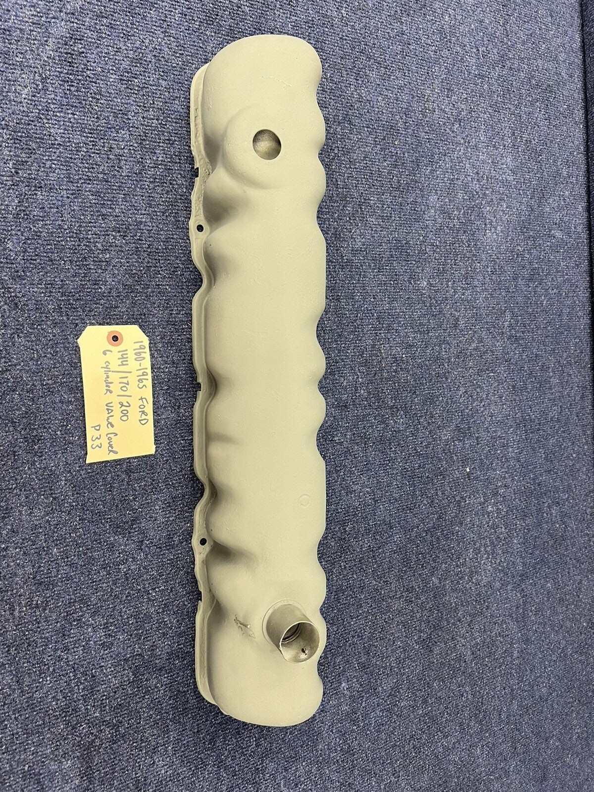 1960 - 1965 FORD 144 170 200 6 CYLINDER VALVE COVER FAIRLANE FALCON MUSTANG NICE