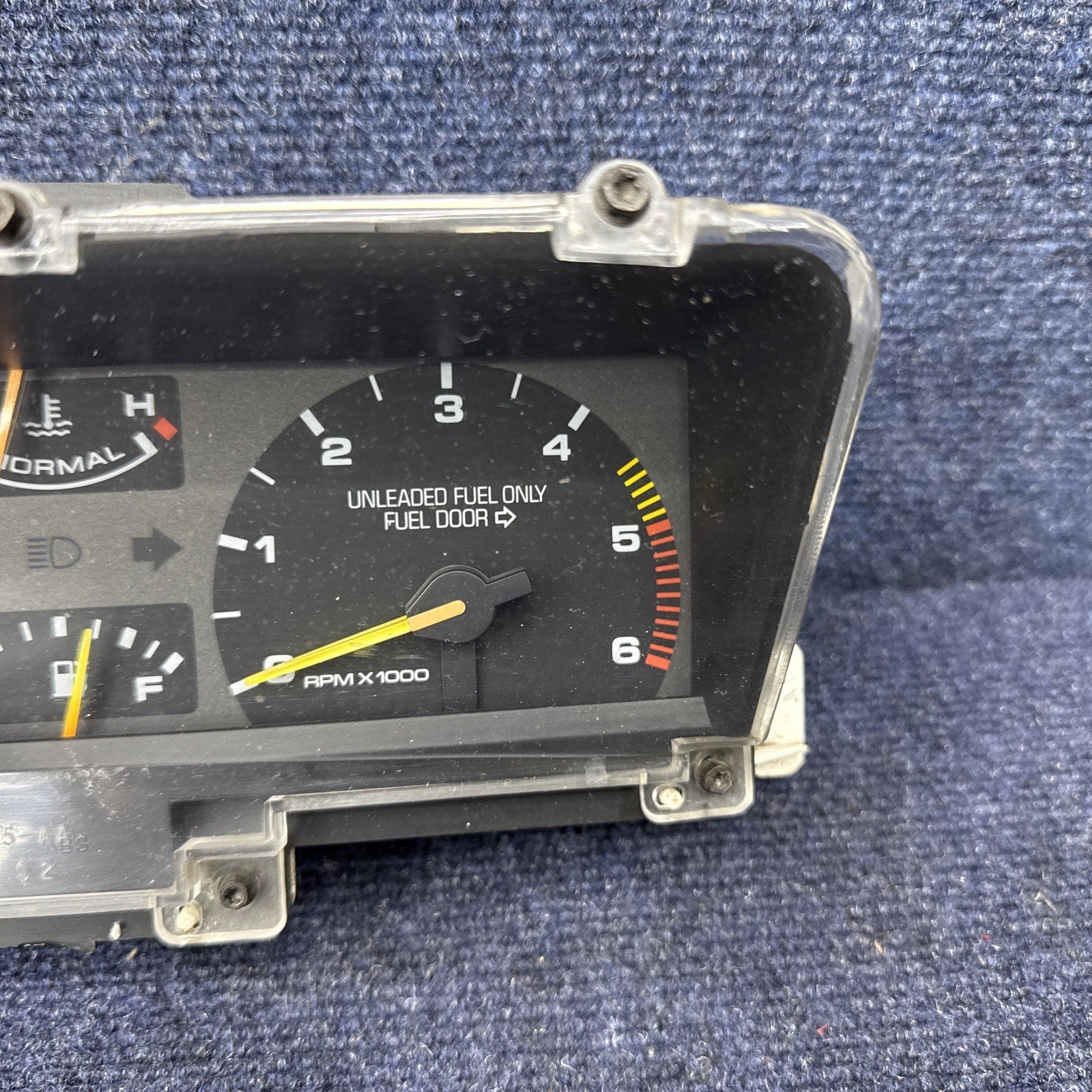 90 91 92 Lincoln Mark VII Lsc Speedometer Instrument Gauge Cluster OEM Factory