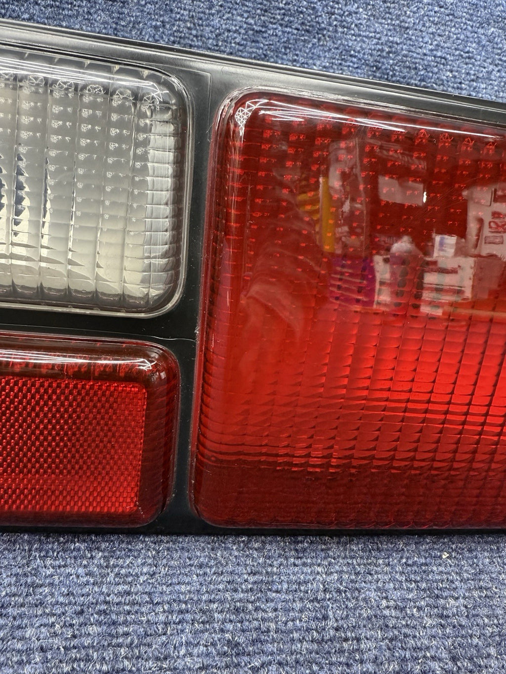 87-93 FORD MUSTANG LX RH PASSENGER TAIL LIGHT OEM FACTORY LENS HOUSING FACTORY