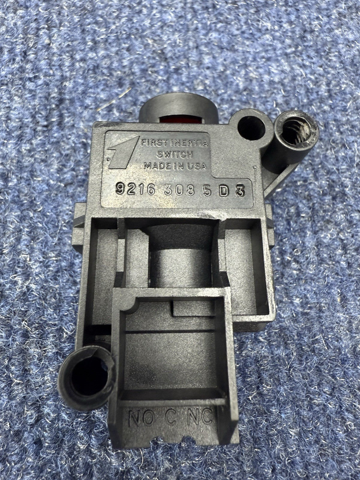 FORD F5ab-9341-aa OEM INERTIA FUEL PUMP EMERGENCY SHUT OFF SWITCH BOLTS Mustang