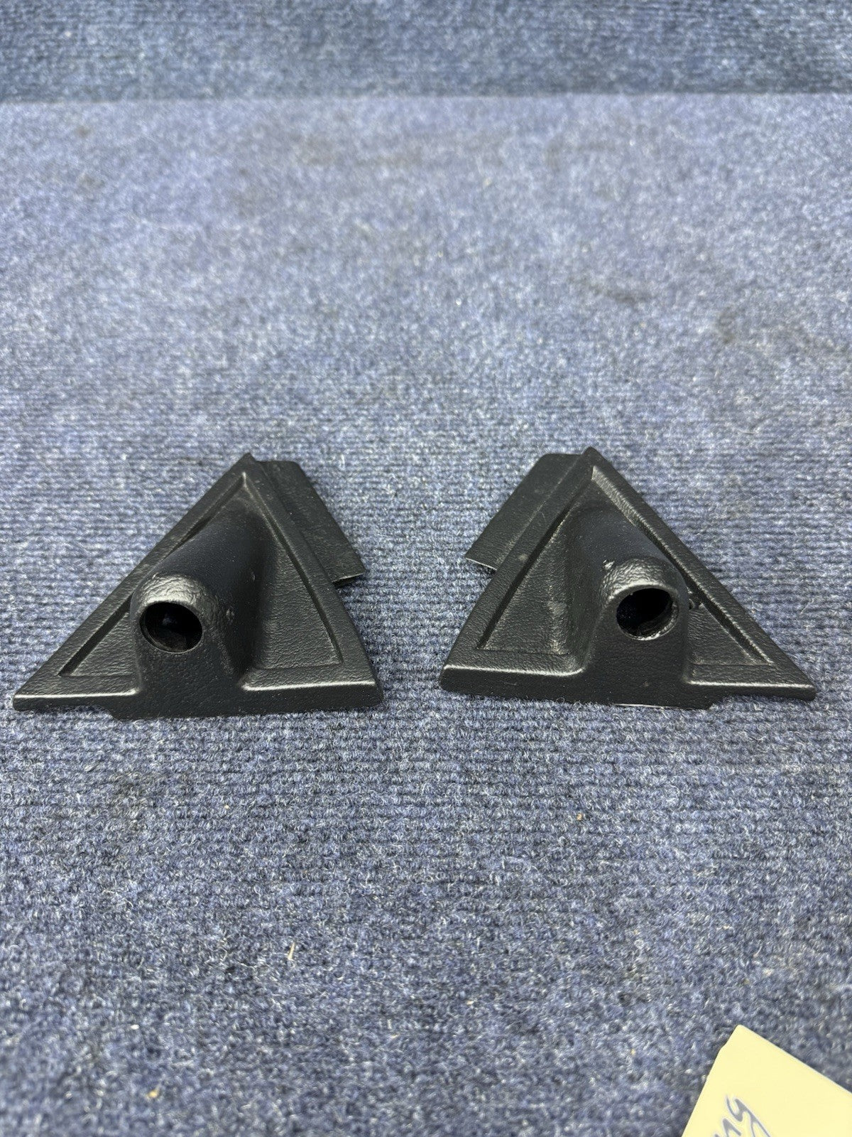 1979-1986 Mustang Manual Door Side Mirror Trim Cover Interior Bezel 79-86 Set
