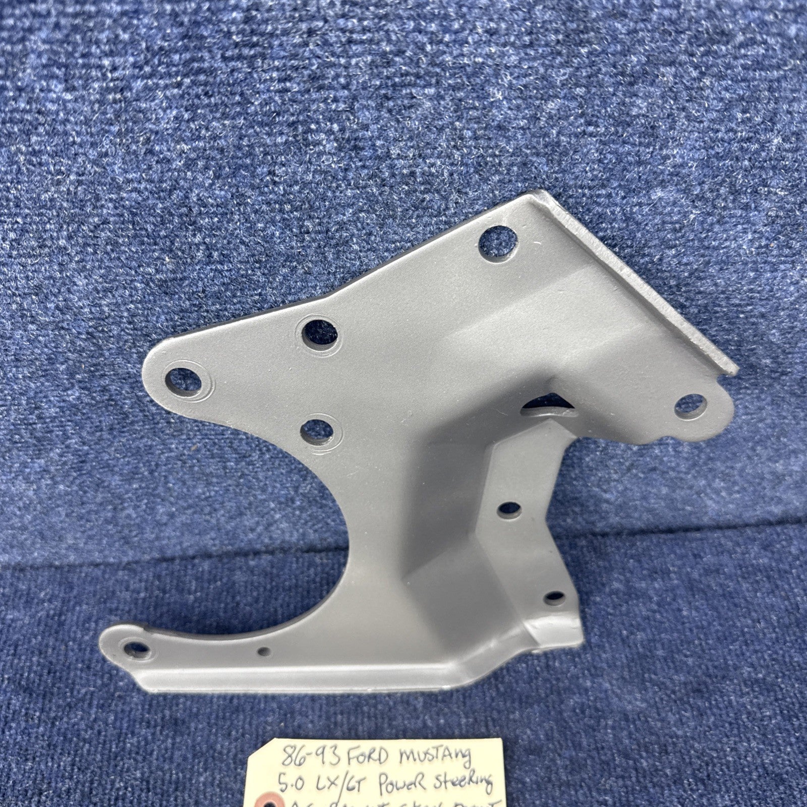 86-93 FORD MUSTANG 5.0 LX GT POWER STEERING AC A/C PUMP STEEL BRACKET MOUNT OEM