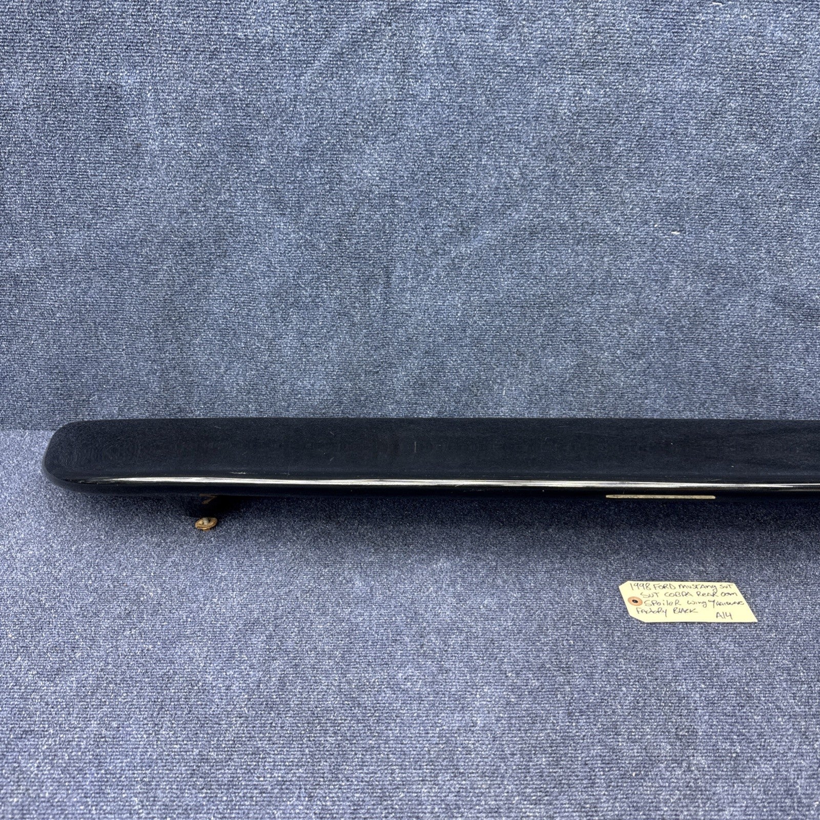 1996 1997 1998 FORD MUSTANG SVT COBRA REAR TRUNK SPOILER OEM Factory Black Gt Lx