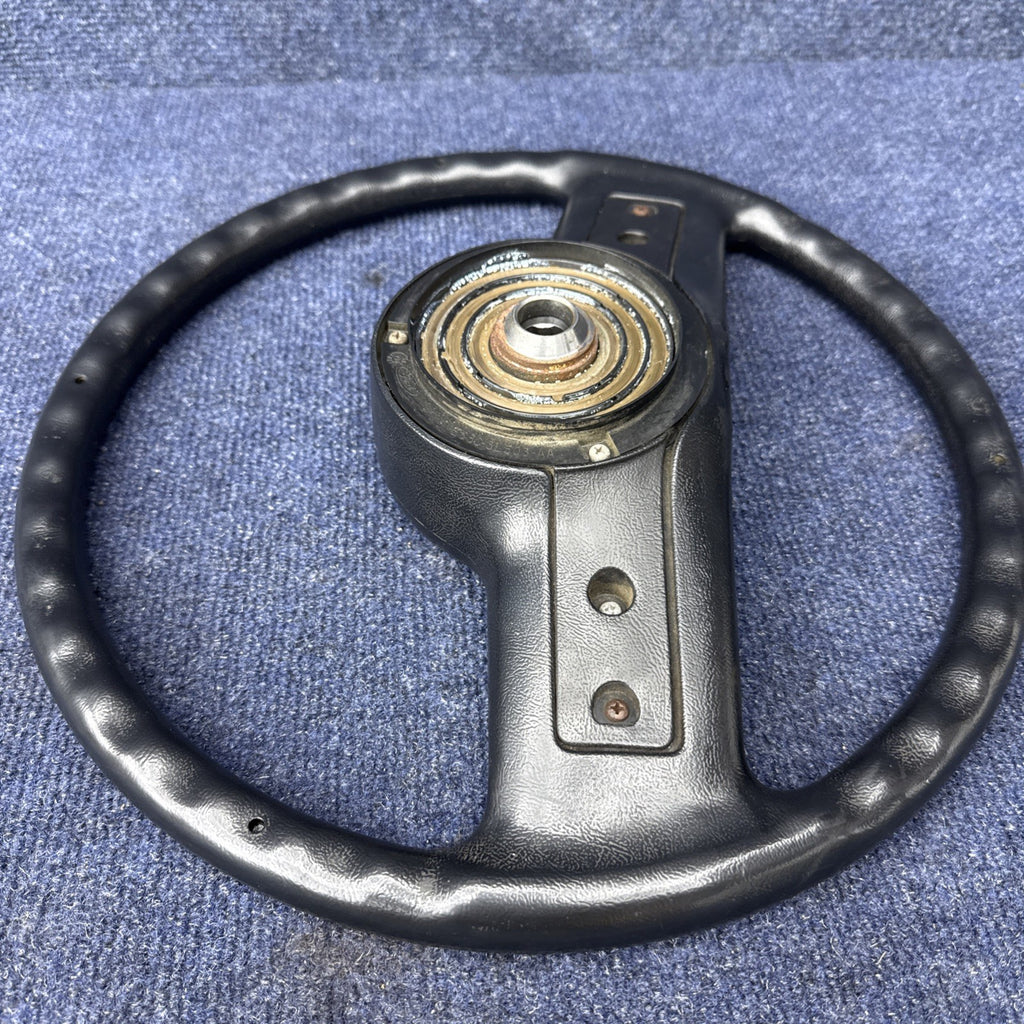 1985  1986 Ford Mustang Steering Wheel 2 Spoke Cruise Control OEM Factory Nice