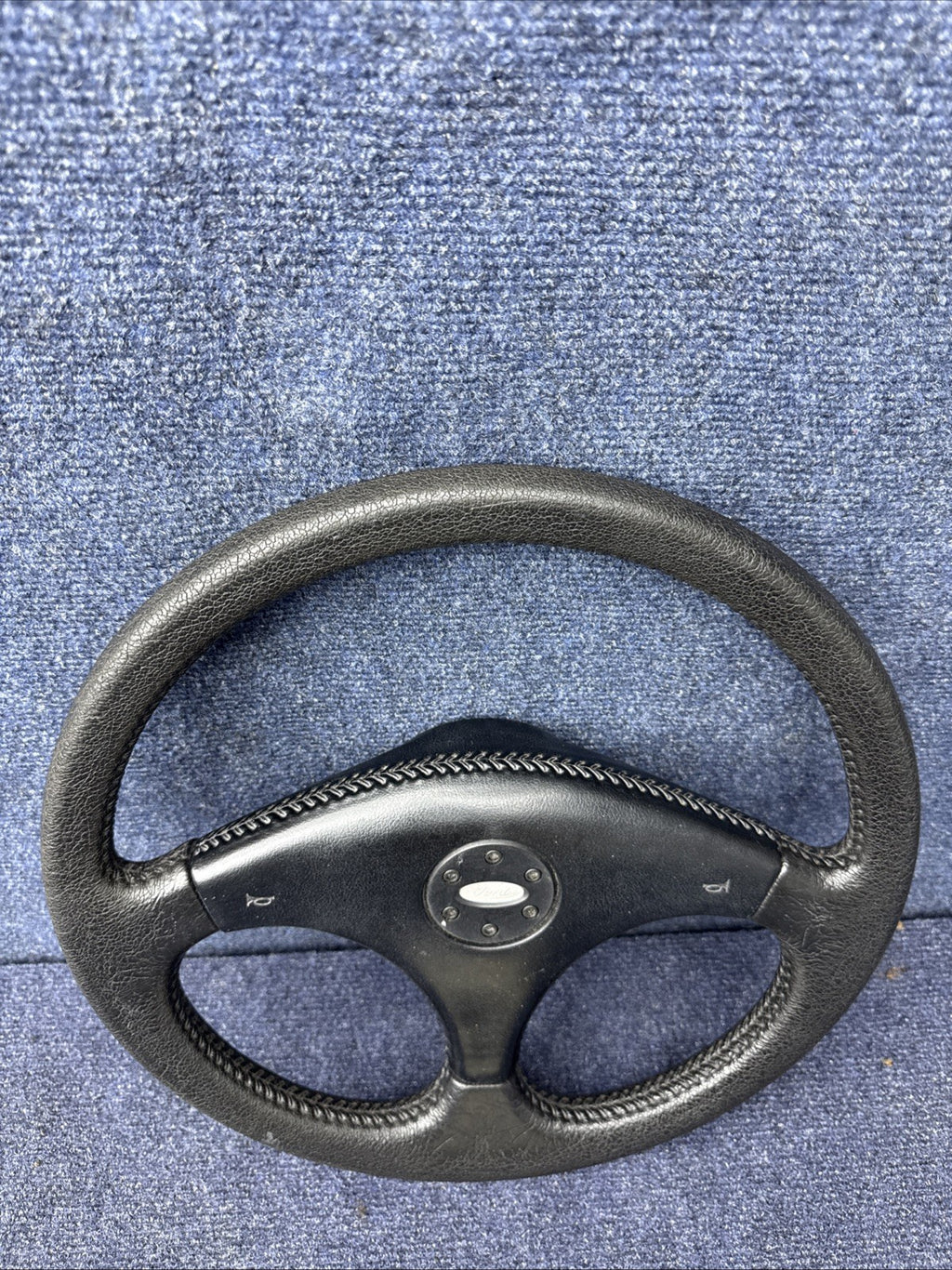1984 85 86 ford mustang GT350 SVO factory leather steering wheel OEM Ford MINT