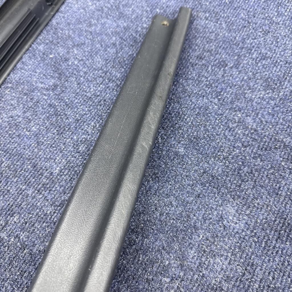 1984-1989 Lincoln Mark VII Door Sill Trim Panel PAIR LH RH OEM GREY LSC