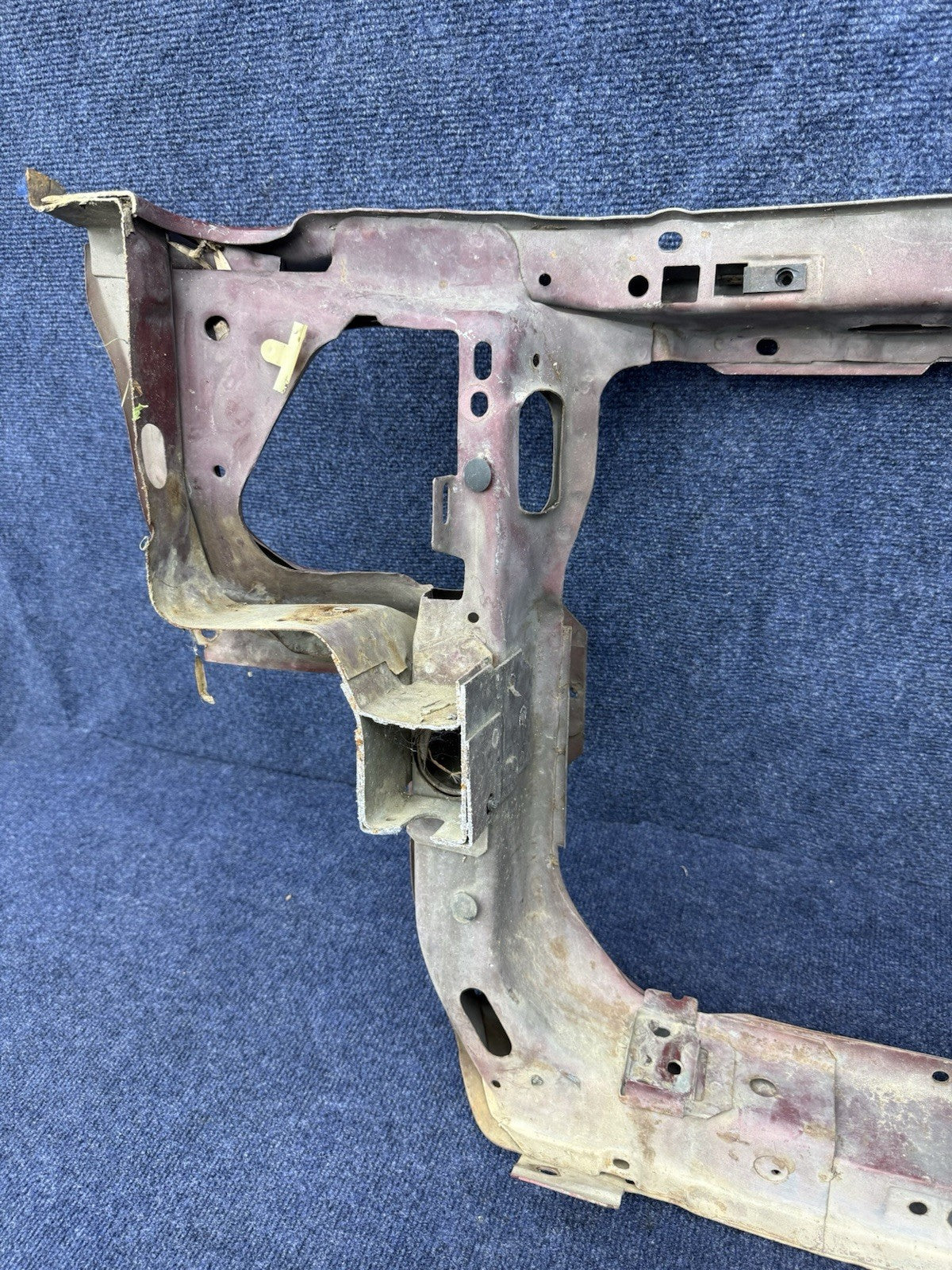 1990 - 1993 MUSTANG CORE SUPPORT & BUMPER SUPPORT METAL REPAIR OEM Section 90-93