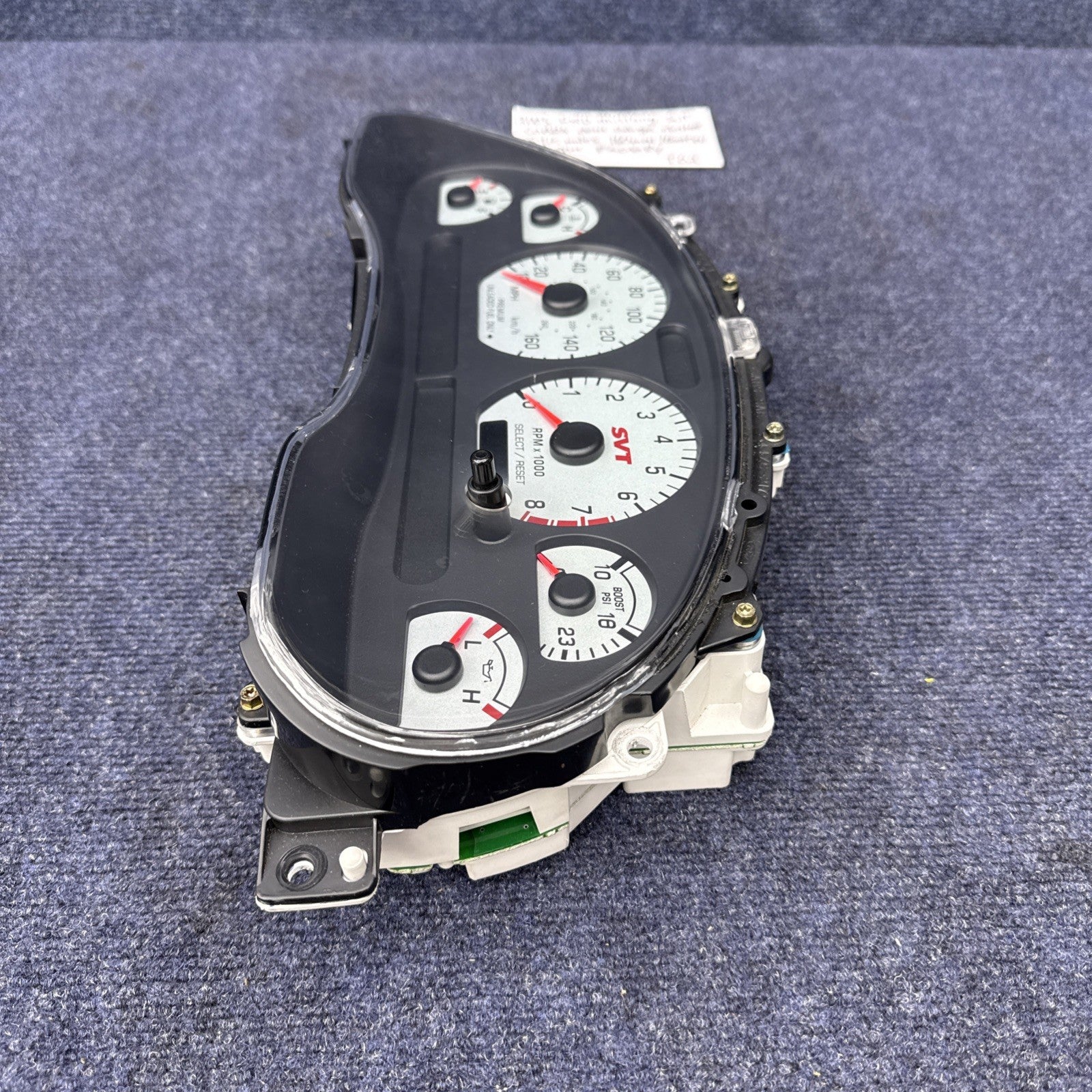 03-04 Mustang Cobra Instrument Cluster 160 Mph Speedometer Gauges 39k Miles Nice