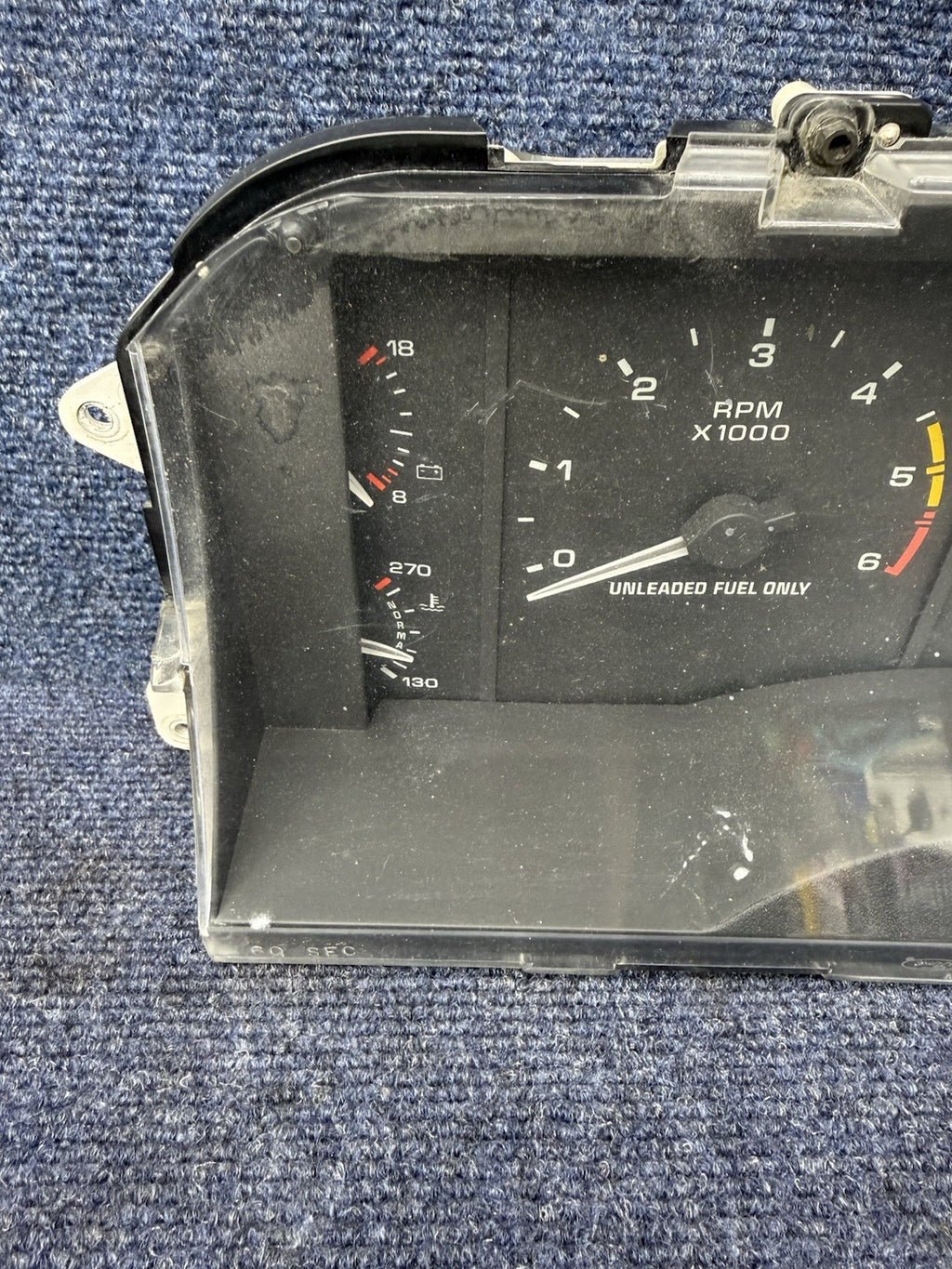 1987-1989 MUSTANG V8 85MPH 6k Rpm GAUGE INSTRUMENT CLUSTER FORD Oem Gt Lx Anti