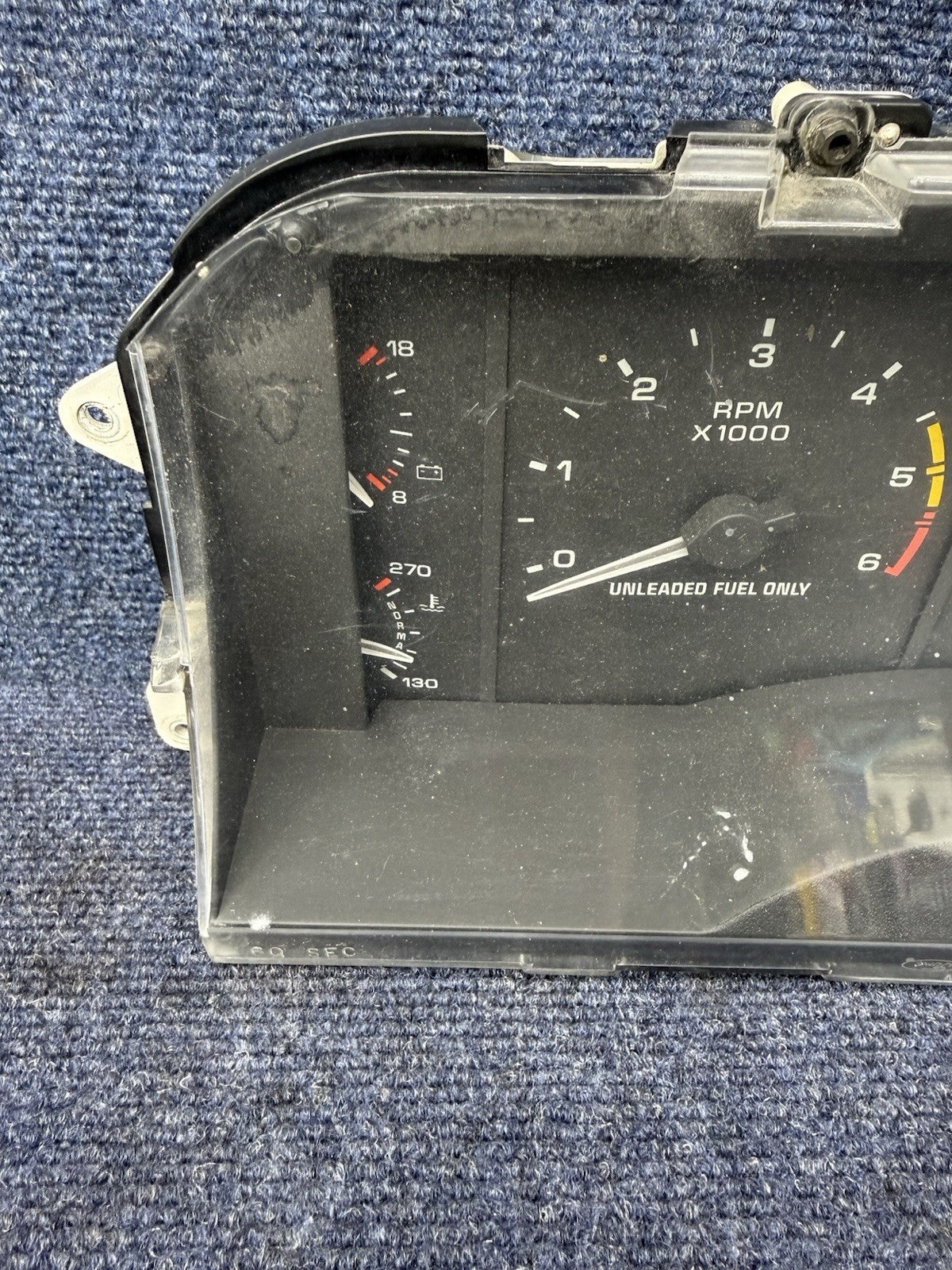 1987-1989 MUSTANG V8 85MPH 6k Rpm GAUGE INSTRUMENT CLUSTER FORD Oem Gt Lx Anti