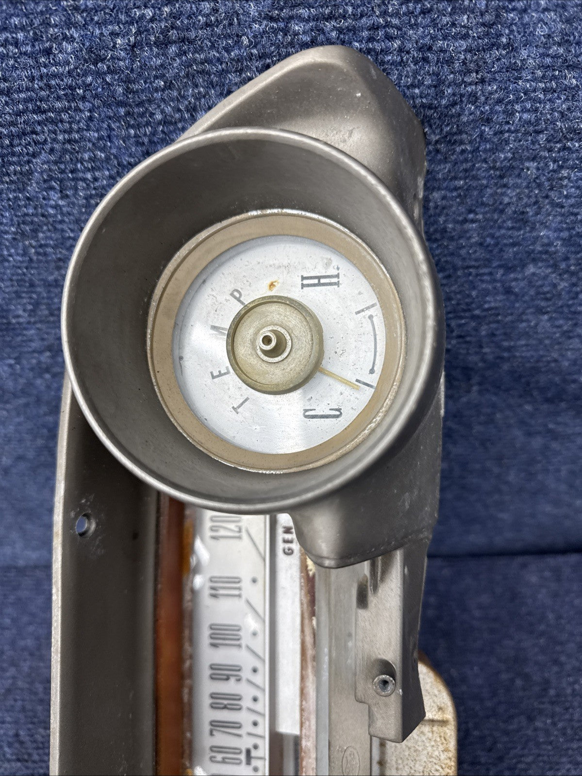 1963 1964 Ford Galaxie 500 Dash Instrument Cluster Speedometer Gauges OEM WHITE