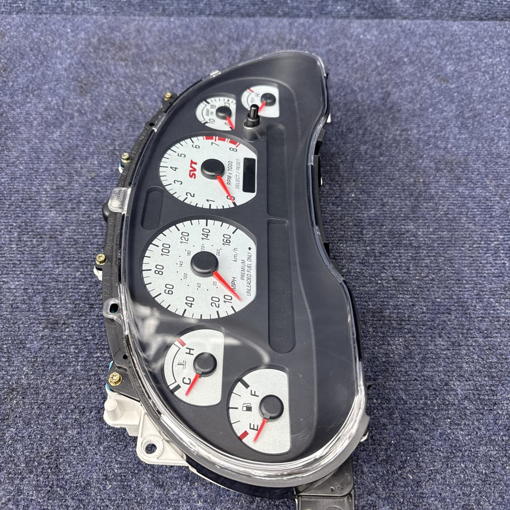 03-04 Mustang Cobra Instrument Cluster 160 Mph Speedometer Gauges 39k Miles Nice