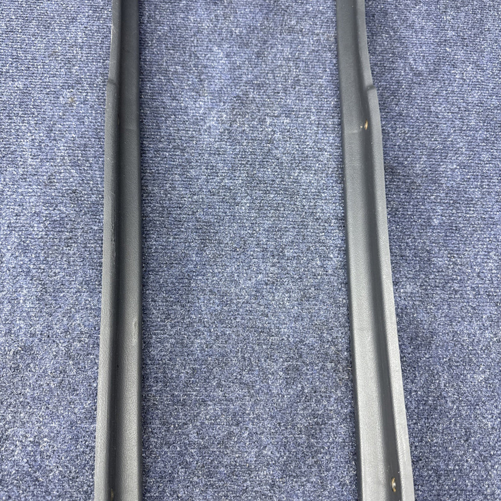 1984-1989 Lincoln Mark VII Door Sill Trim Panel PAIR LH RH OEM GREY LSC