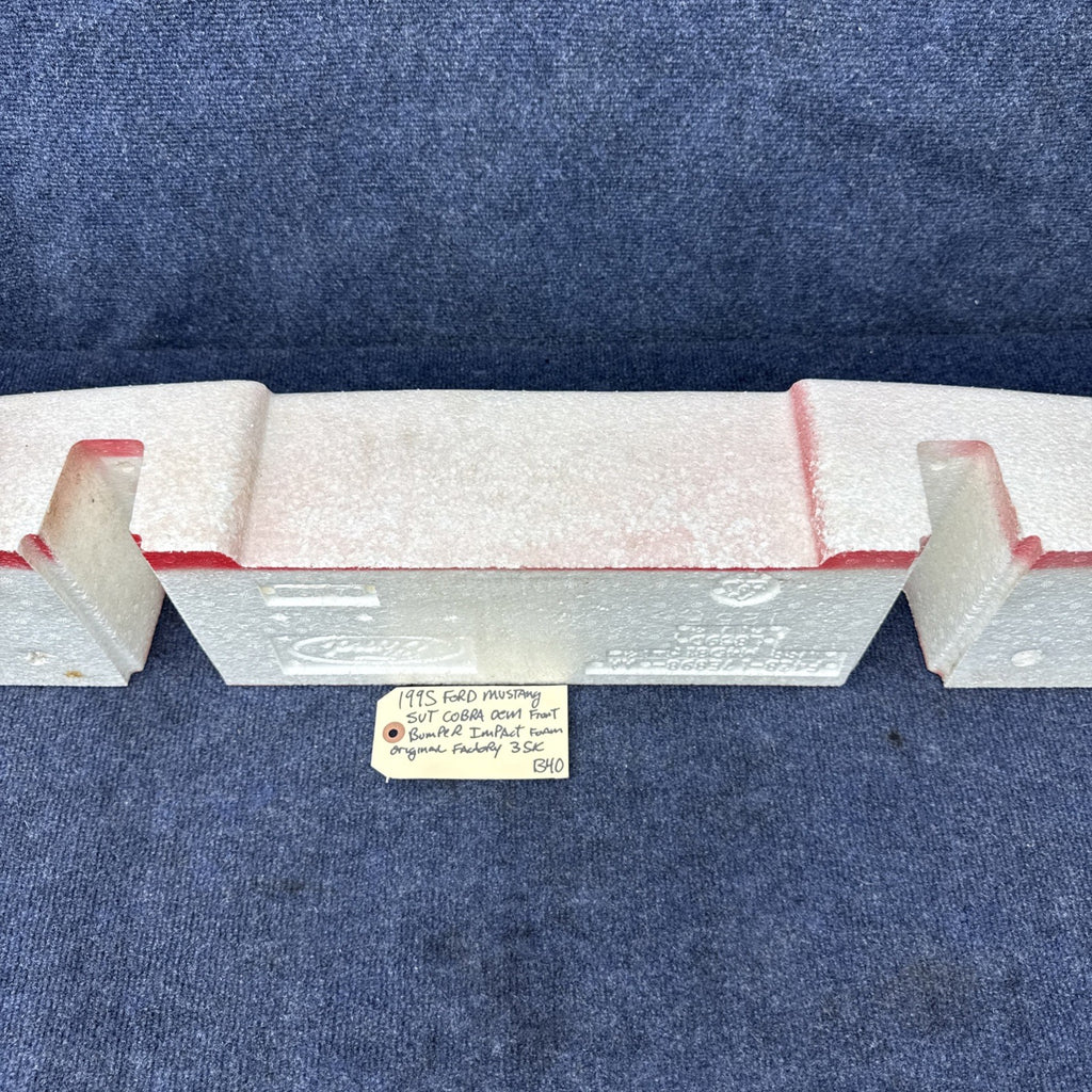 1994 - 1998 MUSTANG FRONT BUMPER FOAM IMPACT OEM FORD COBRA Gt Lx ORIGINAL