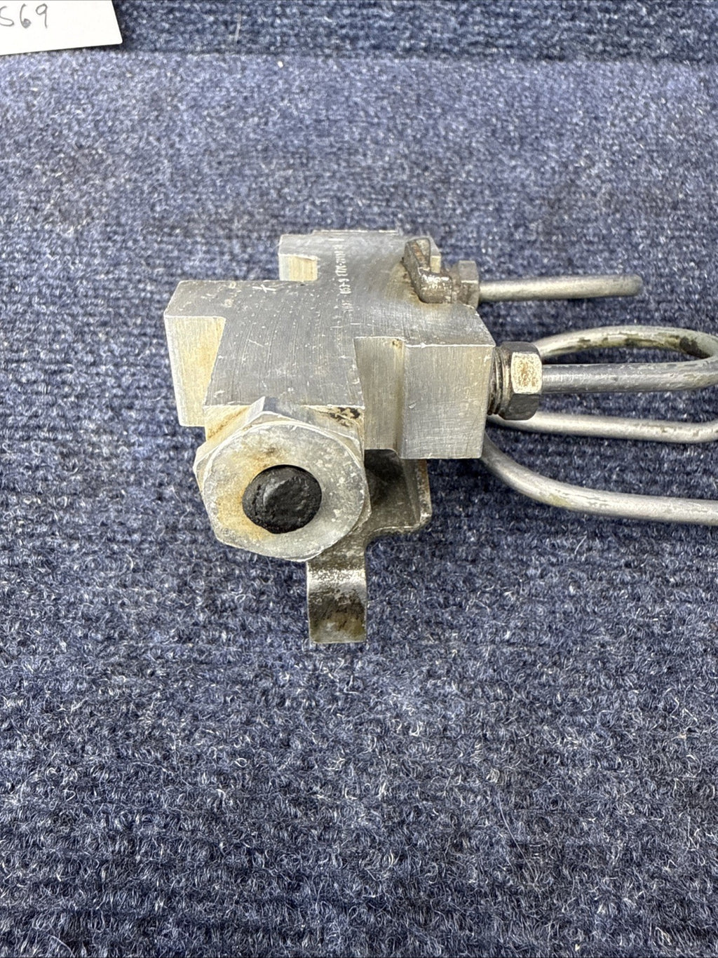 87-93 Ford Mustang Brake Proportioning Valve w/ Bracket Master Cylinder DRUM OEM