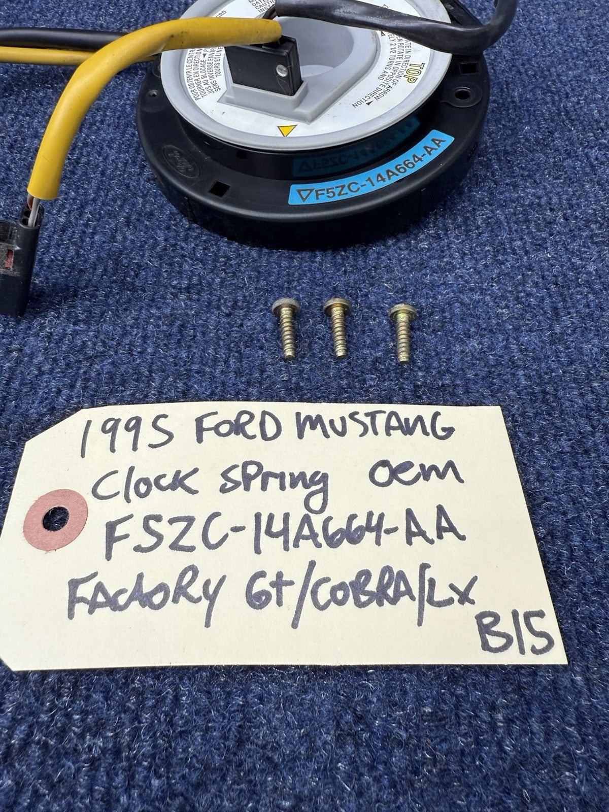 1995 Ford Mustang Cobra Steering Column Clock Spring OEM Factory F5zc-14a664-AA