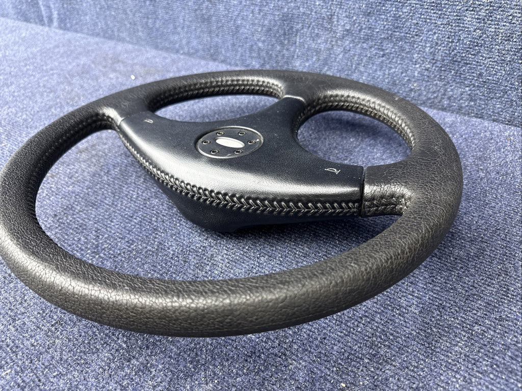1984 85 86 ford mustang GT350 SVO factory leather steering wheel OEM Ford MINT