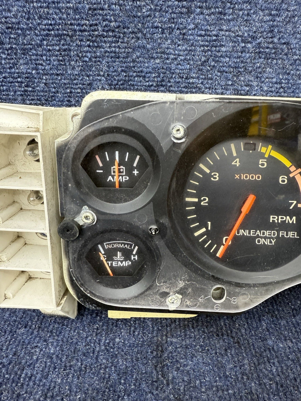 83 84 1985 1986 Ford Mustang Gauge Cluster 7k Tachometer Speedometer Tach OEM Gt