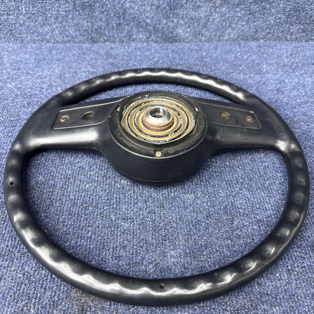 1985  1986 Ford Mustang Steering Wheel 2 Spoke Cruise Control OEM Factory Nice